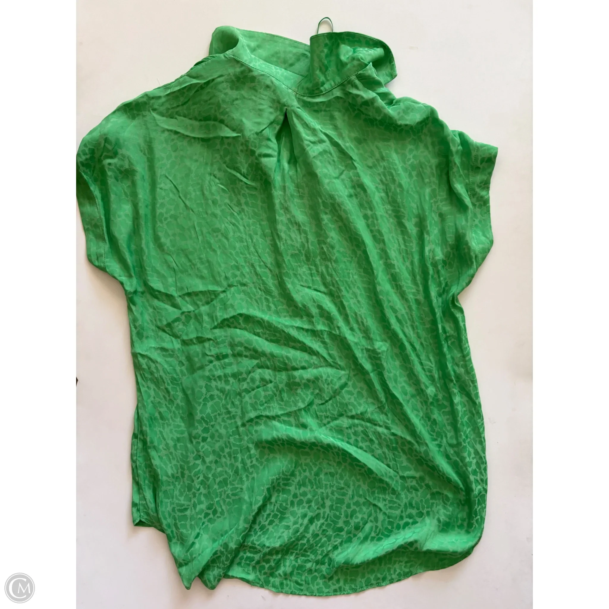 Blouse Short Sleeve By Rachel Roy In Green, Size: S - Image 2