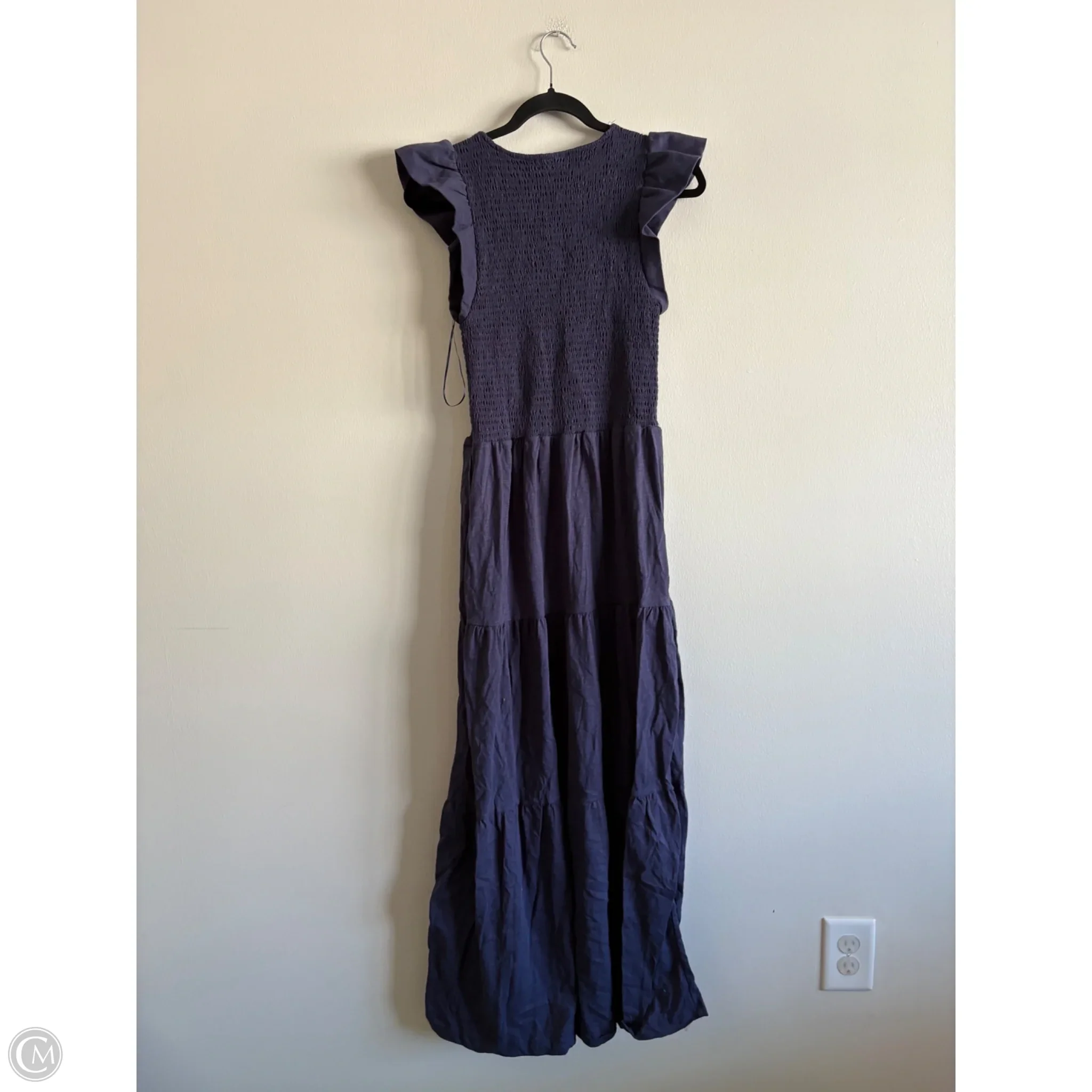 Dress Casual Maxi By Lucky Brand In Navy, Size: M - Image 2