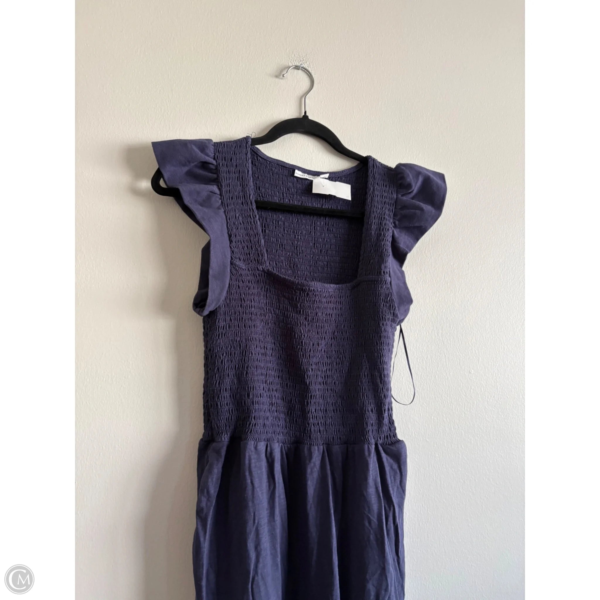Dress Casual Maxi By Lucky Brand In Navy, Size: M - Image 3