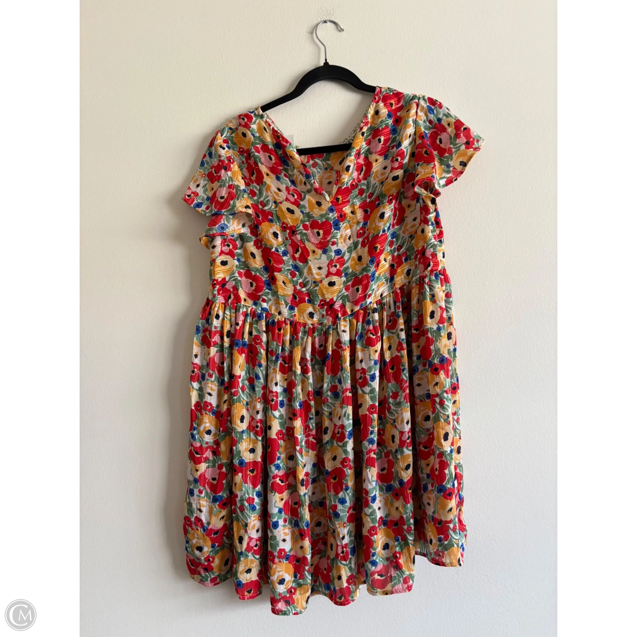 Dress Floral By Umgee, Size: Medium - Image 2