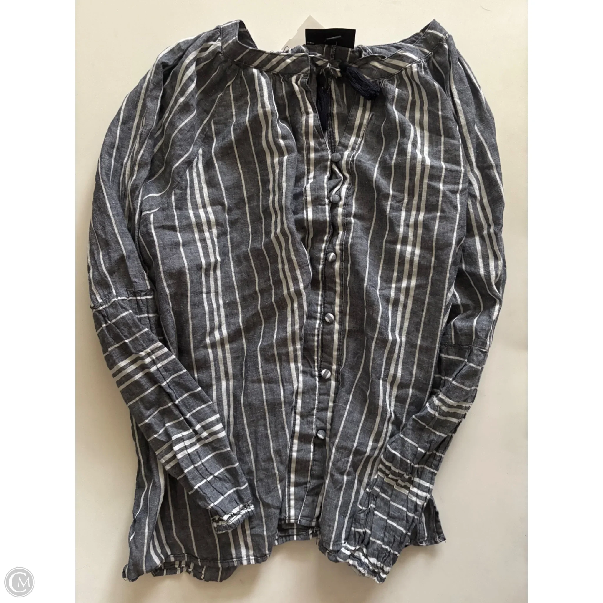 Top Long Sleeve By Lane Bryant In Striped Pattern, Size: 2x - Image 1