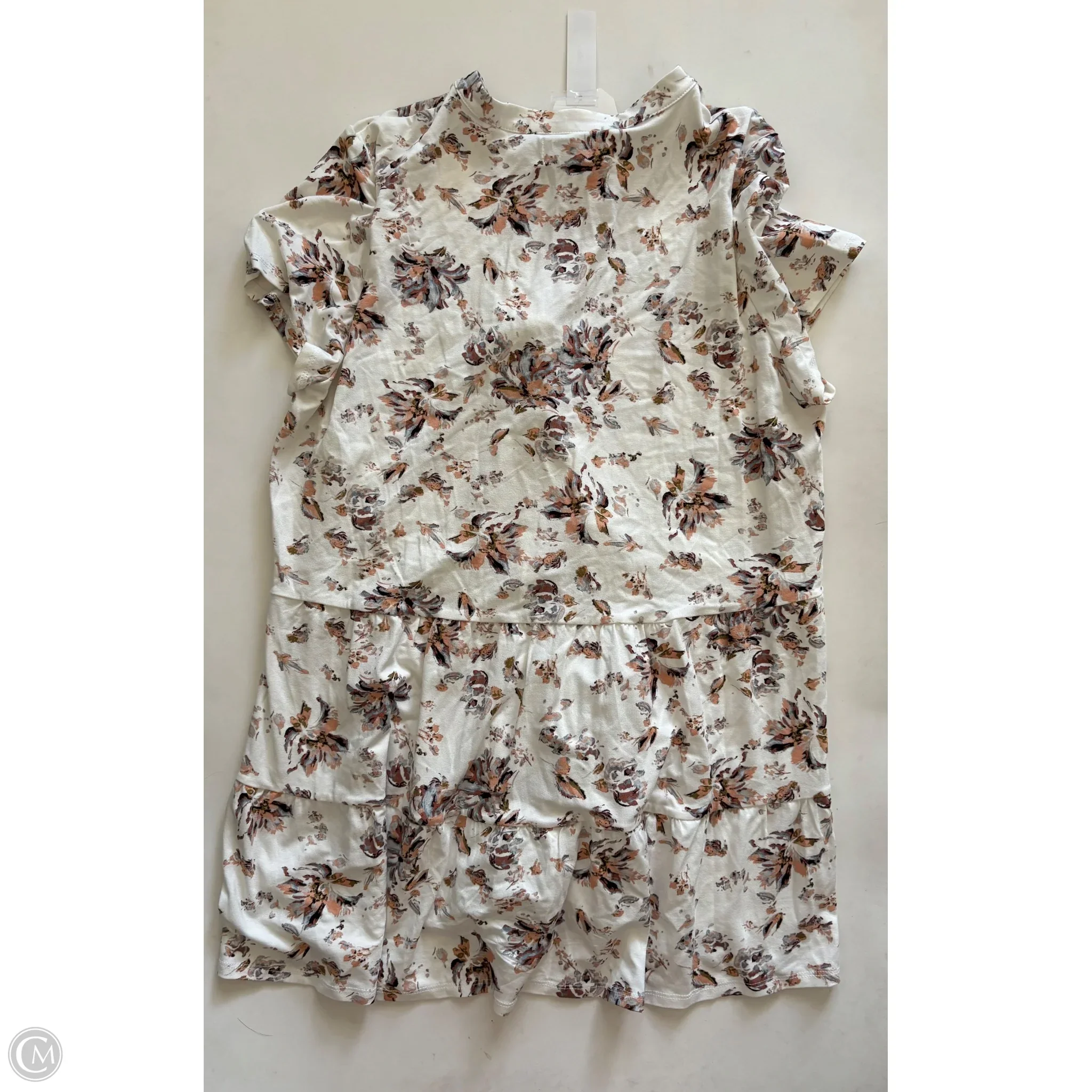 Top Short Sleeve By Wonderly In Floral Print, Size: 2x - Image 2