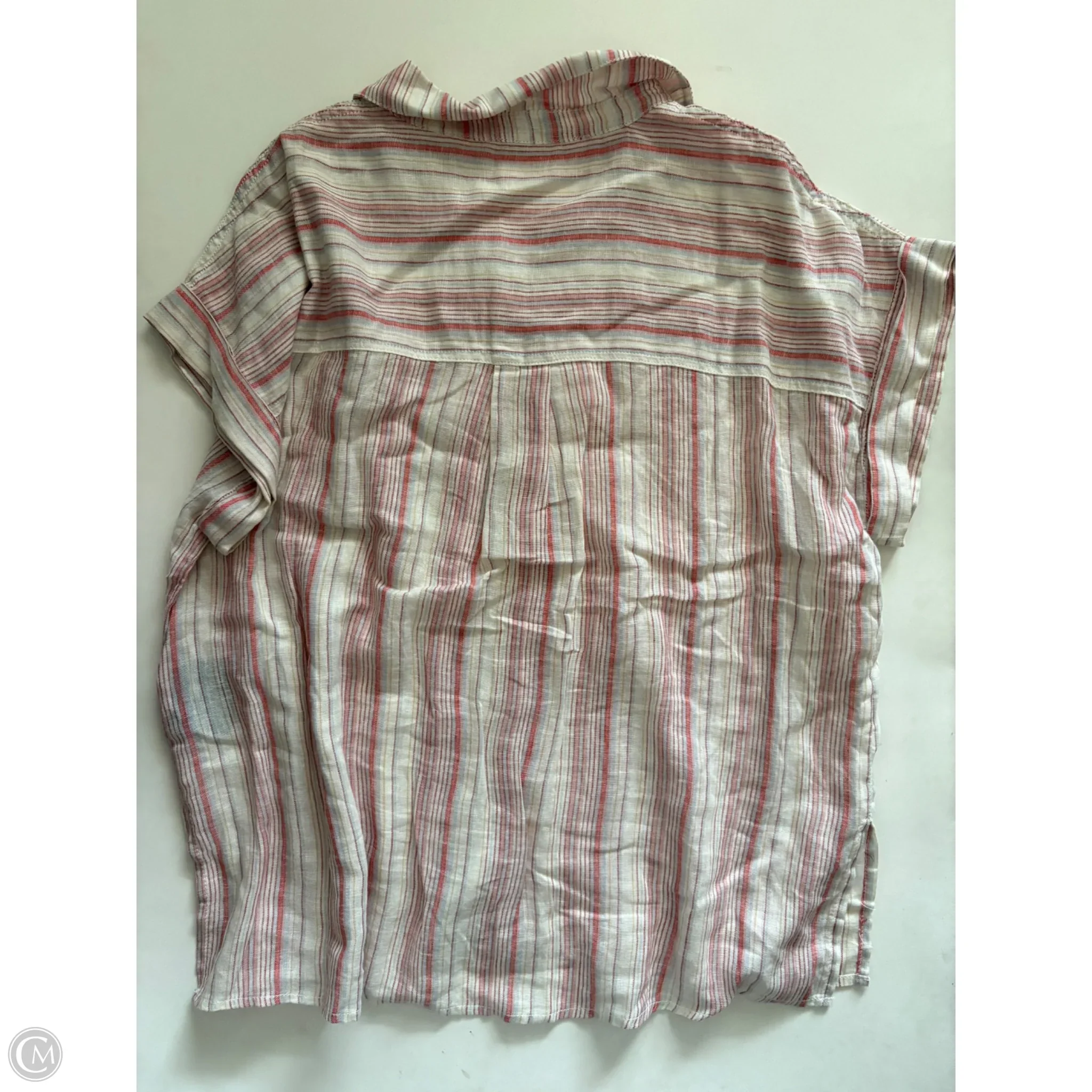 Top Short Sleeve By Sanctuary In Striped Pattern, Size: M - Image 2