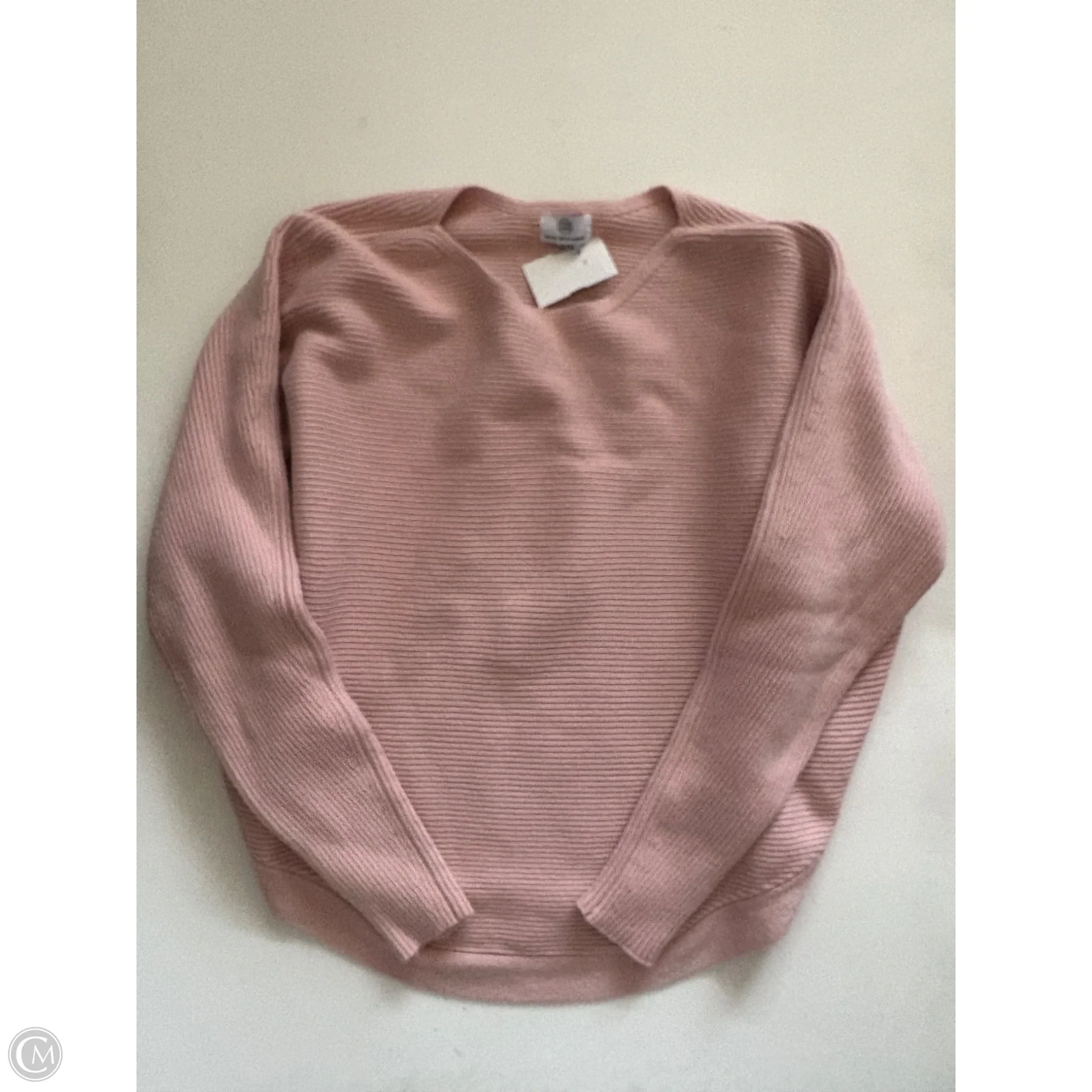 Sweater By Pink Diamond In Pink, Size: S - Image 1