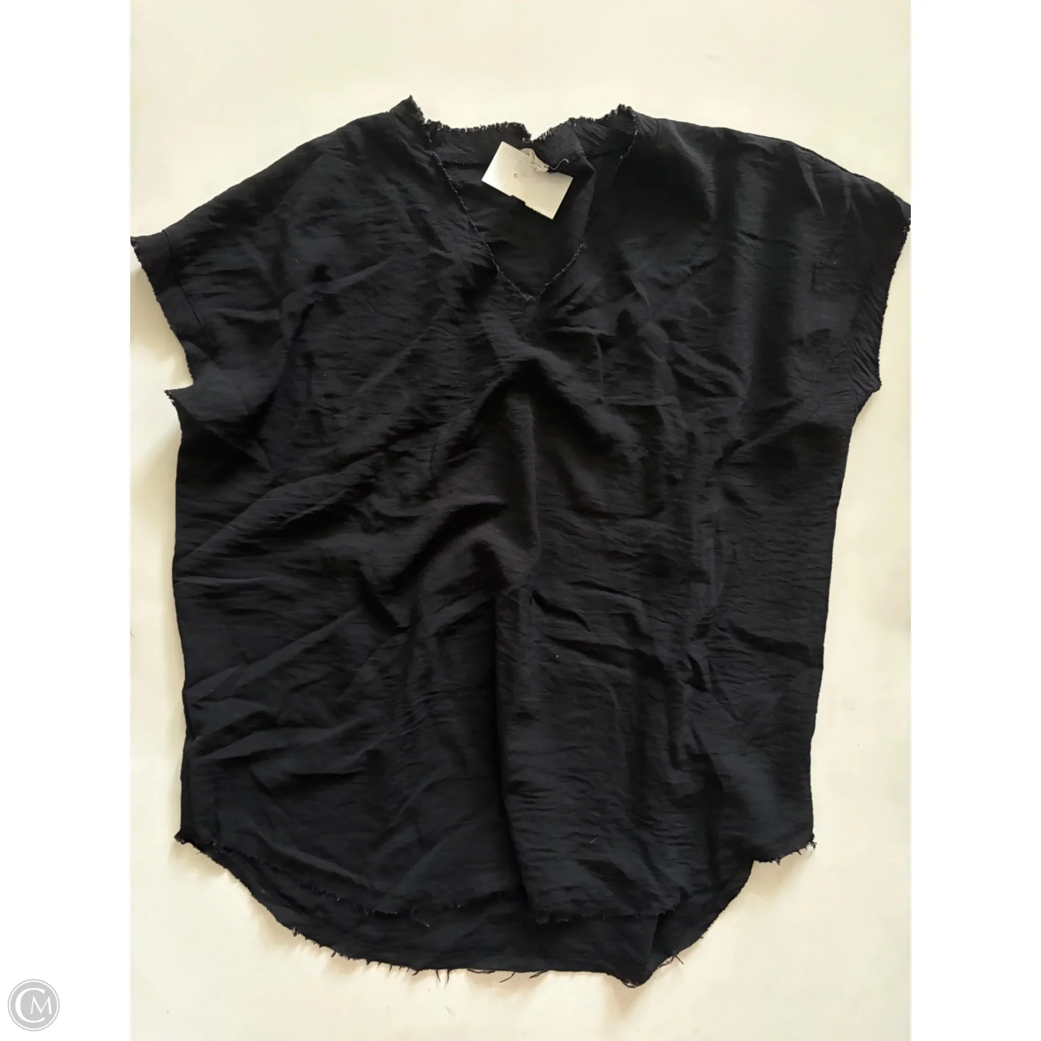 Top Short Sleeve By Jodifl In Black, Size: S - Image 1