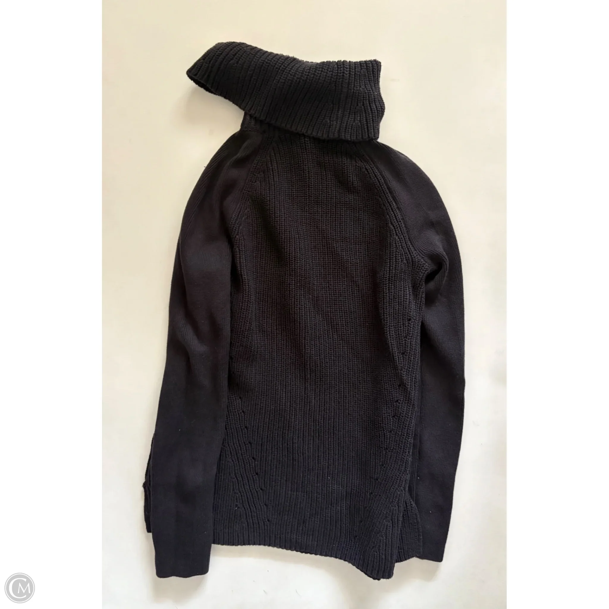 Sweater By Lands End In Black, Size: Xs - Image 2