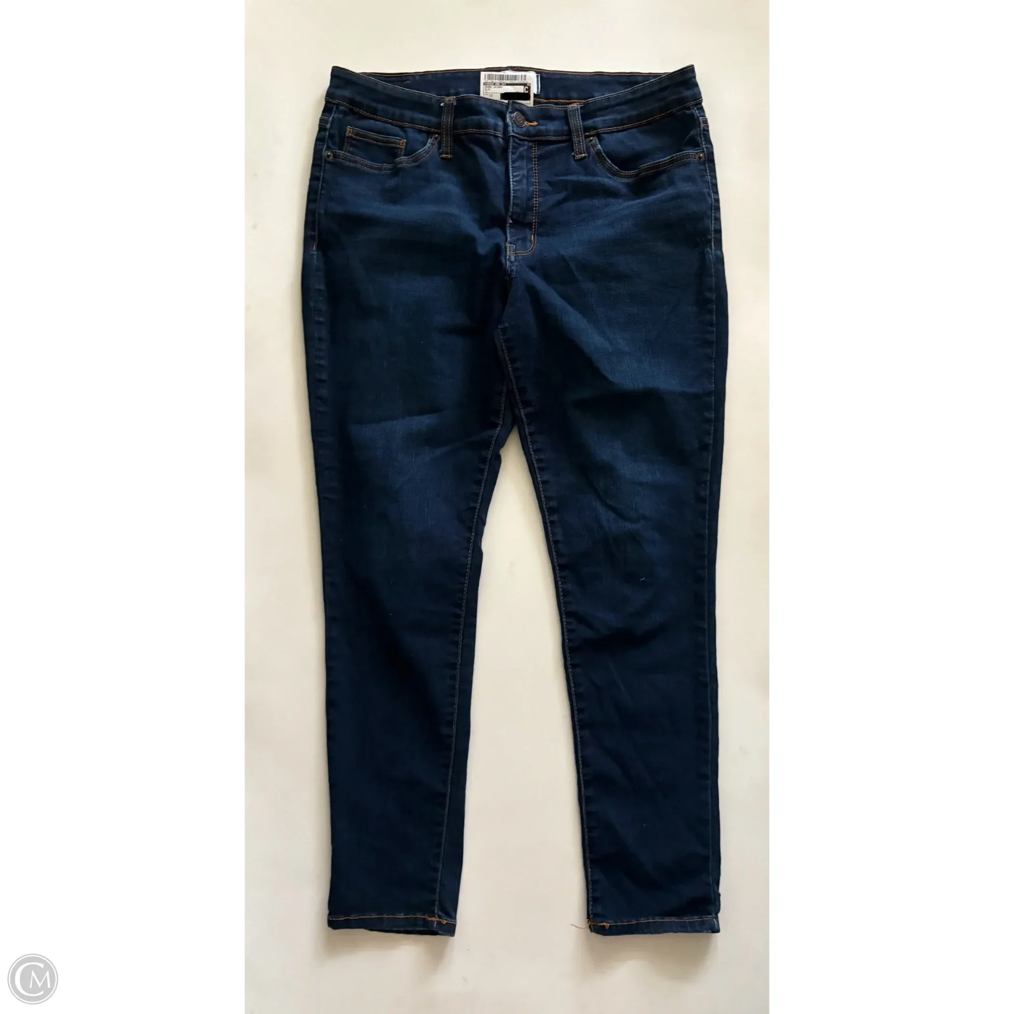 Jeans Skinny By Crown And Ivy In Blue, Size: 12 - Image 1