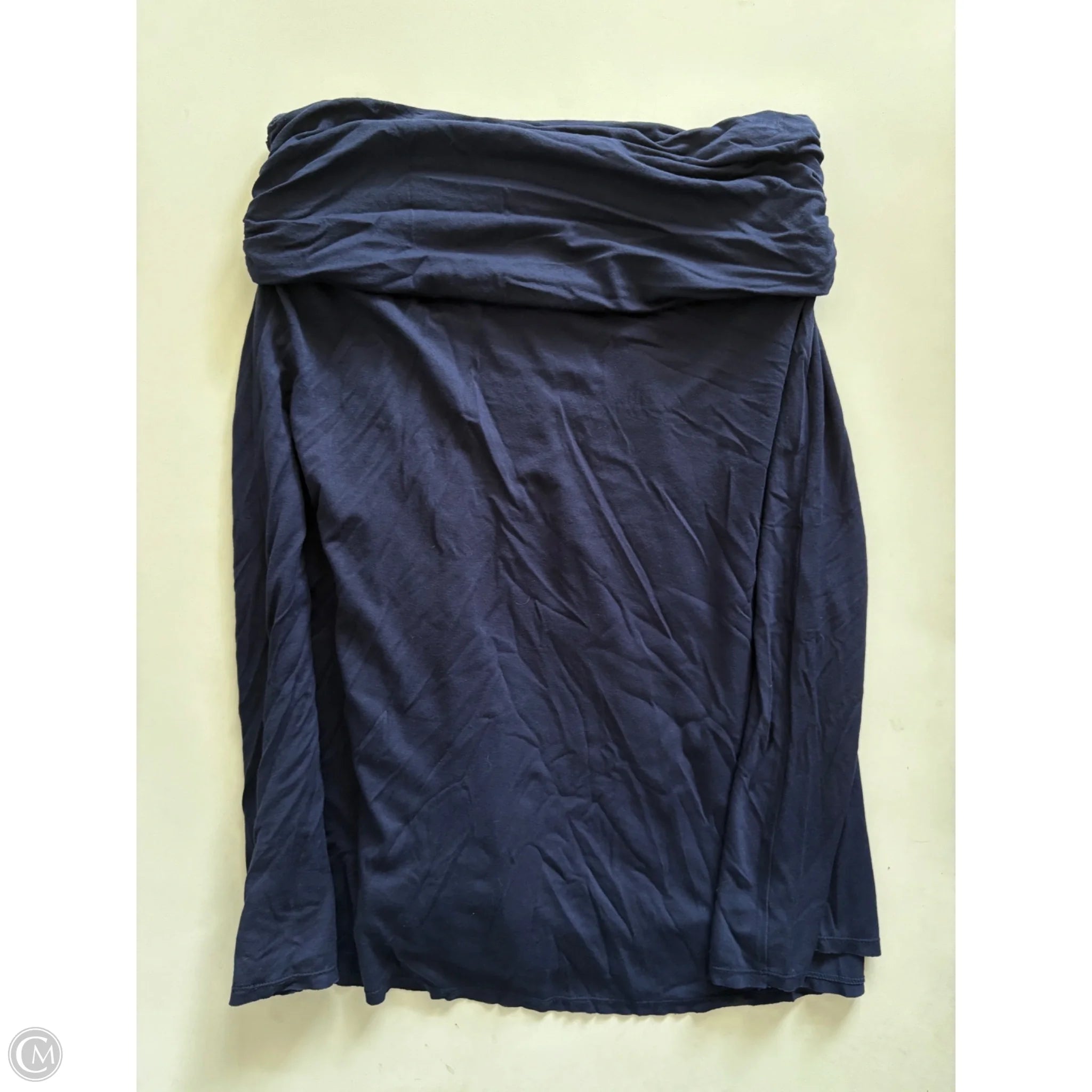 Skirt Midi By Sophie Max In Navy, Size: L - Image 2