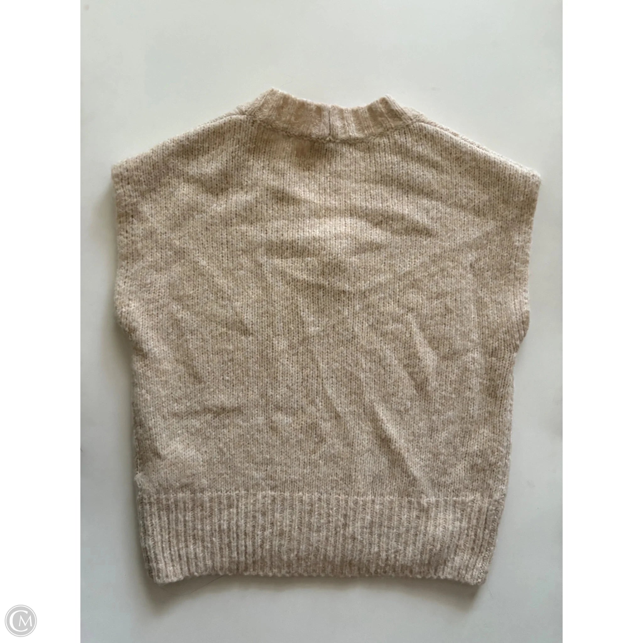 Vest Sweater By Madewell In Cream, Size: Xxs - Image 2