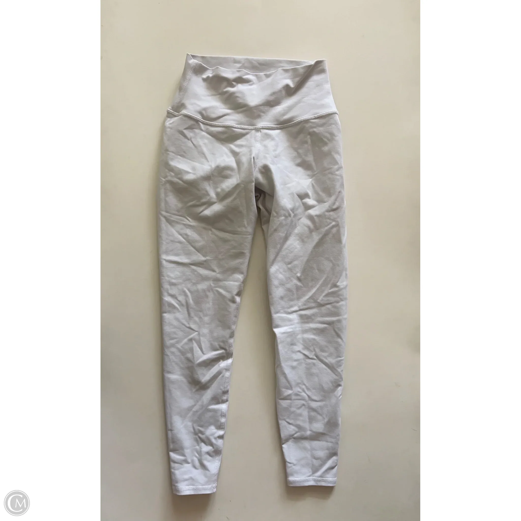 Athletic Leggings By Alo In White, Size: Xs