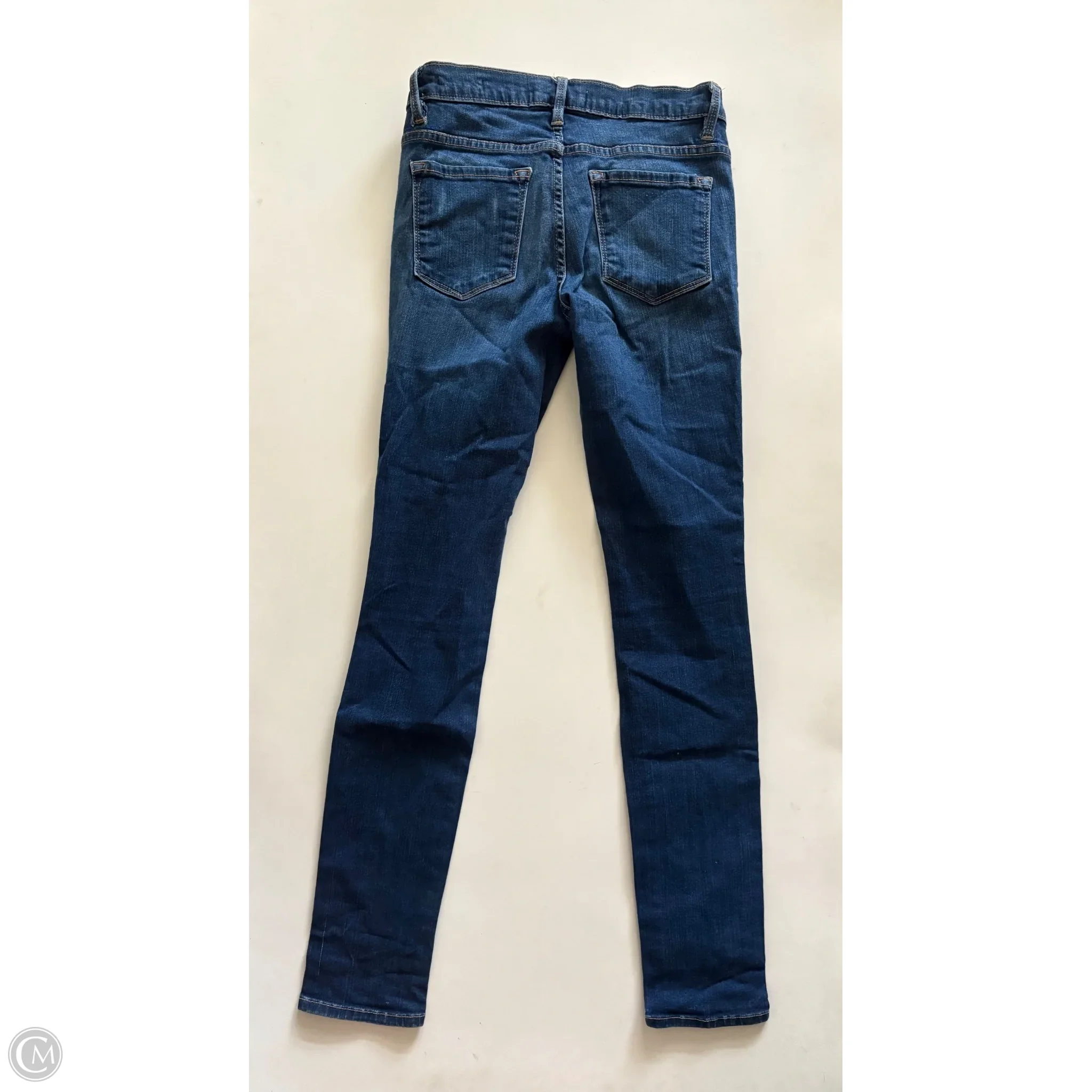 Jeans Skinny By Frame In Blue, Size: 2 - Image 2