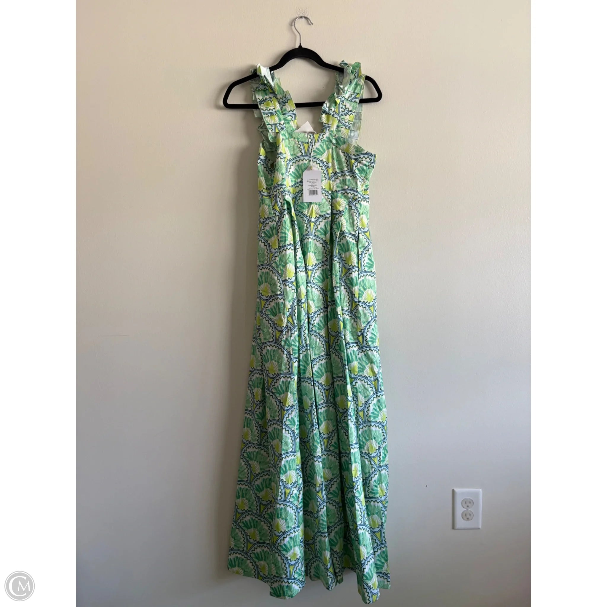 Dress Party Long By Emily Mcarthy In Green, Size: Xs - Image 2