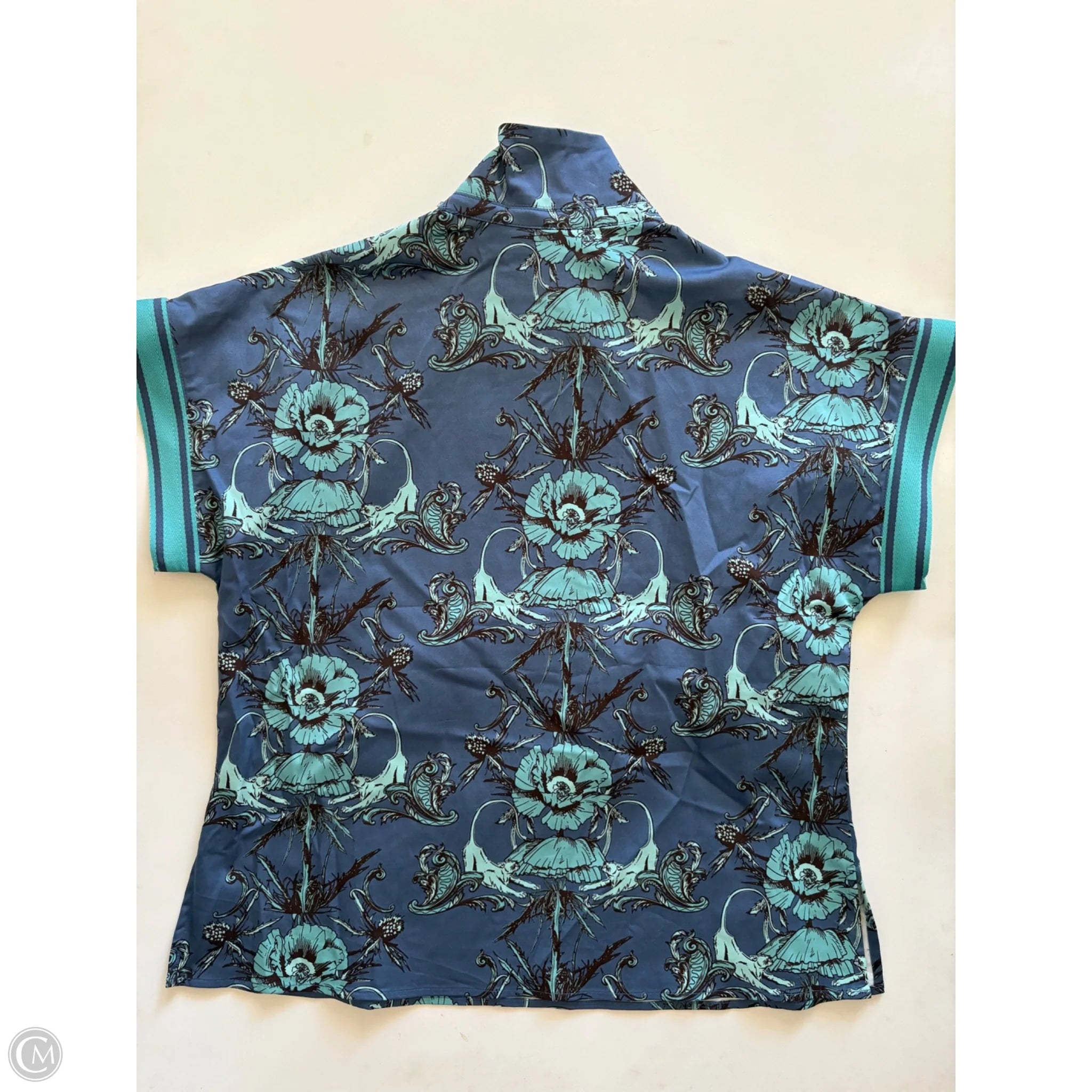 Top Short Sleeve By Emily Mcarthy In Purple, Size: Xxs - Image 2