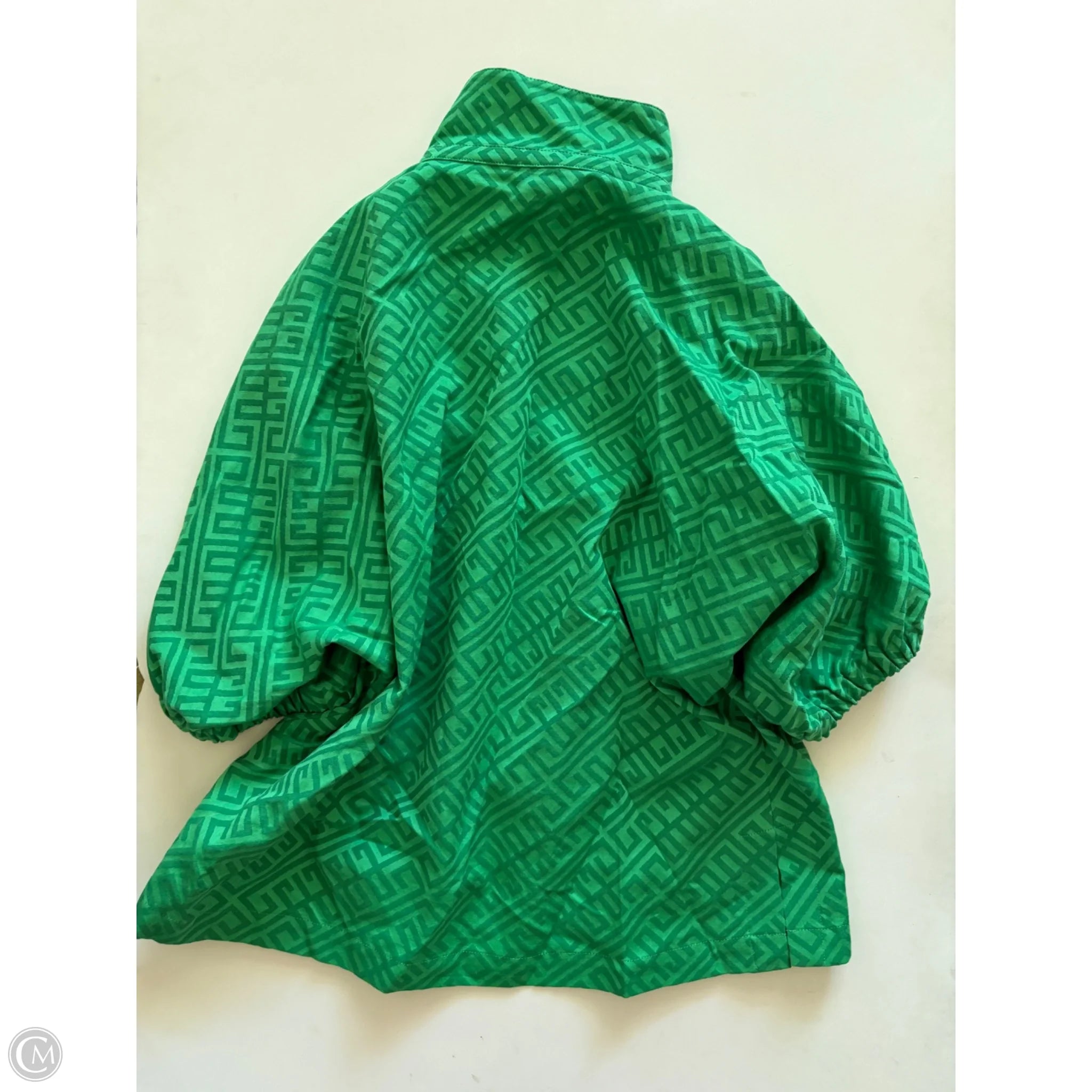 Top Short Sleeve By Emily Mccarthy In Green, Size: Xs - Image 2