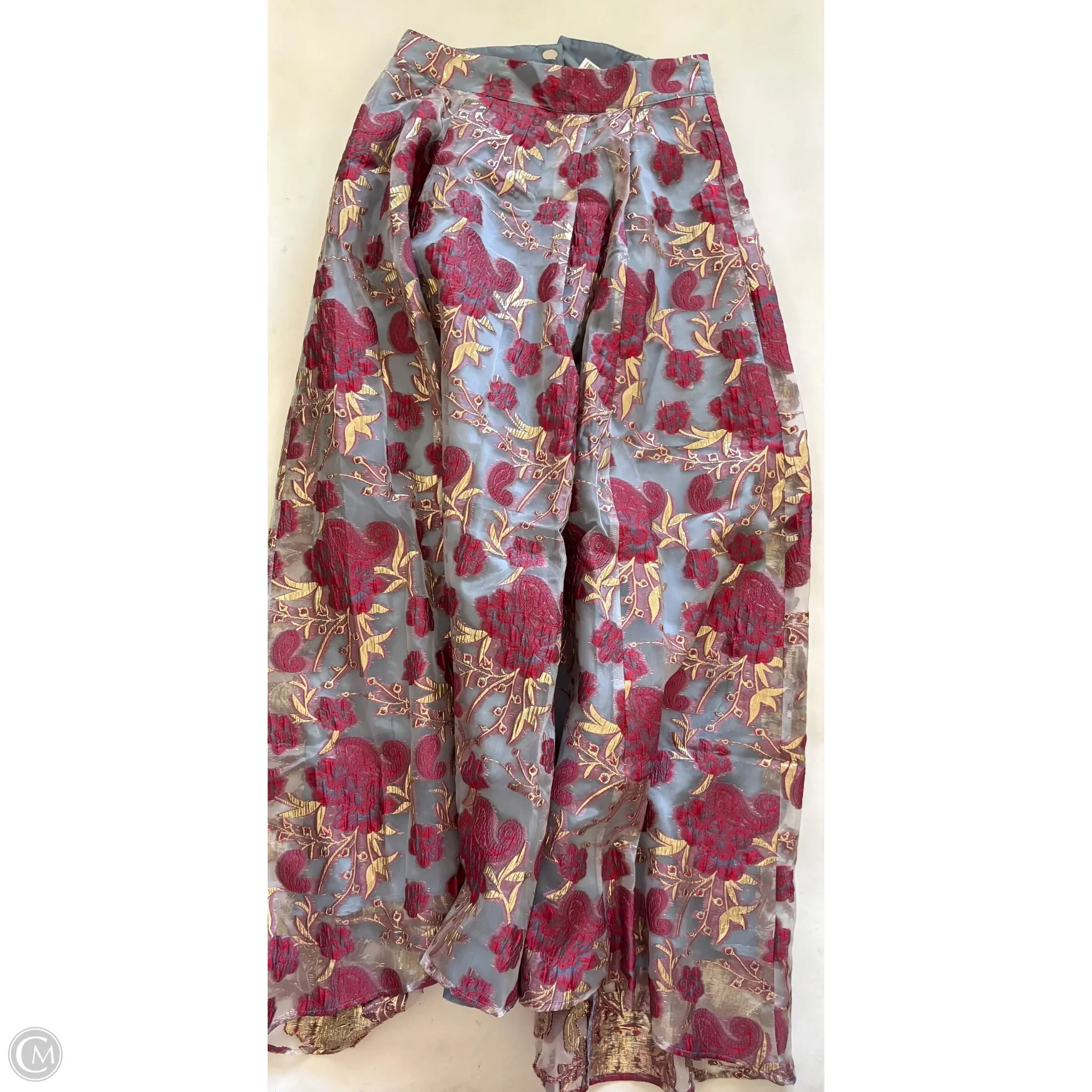 Skirt Maxi By Abbey Glass In Floral Print, Size: S - Image 1