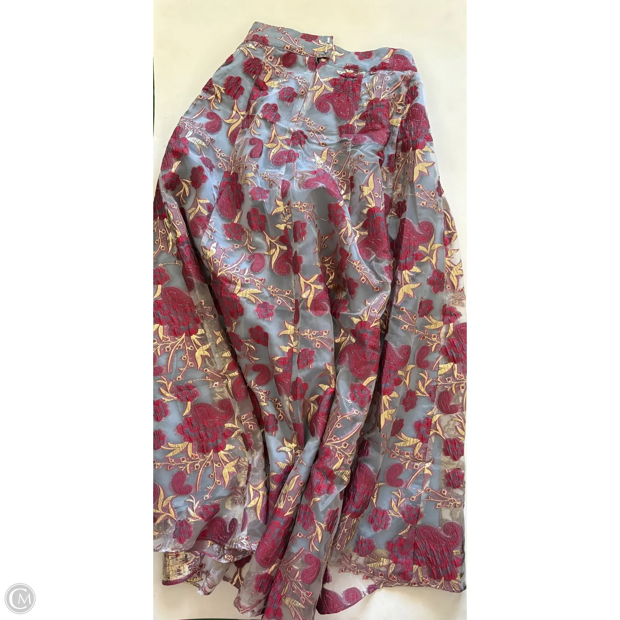 Skirt Maxi By Abbey Glass In Floral Print, Size: S - Image 2