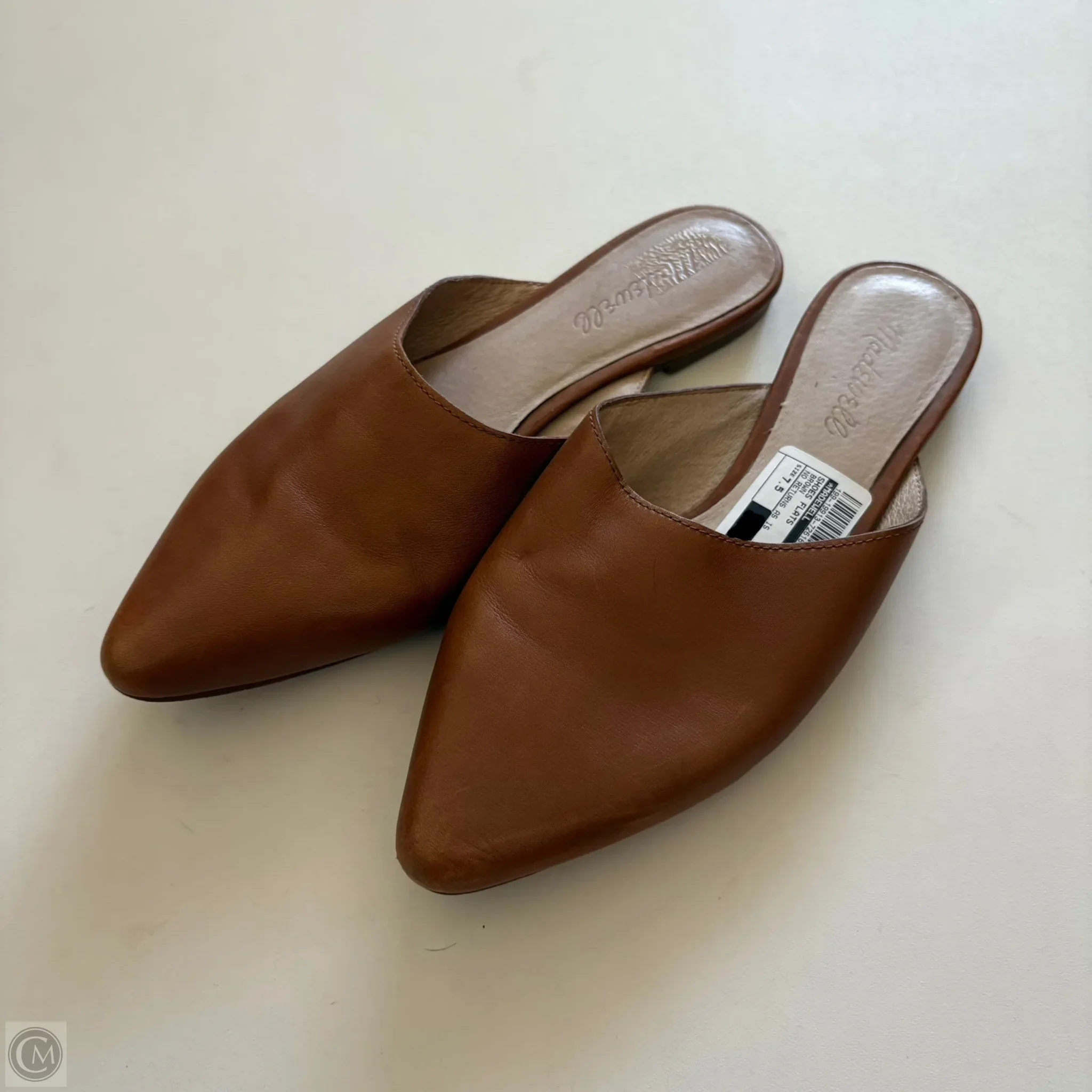 Shoes Flats By Madewell In Brown, Size: 7.5 - Image 1