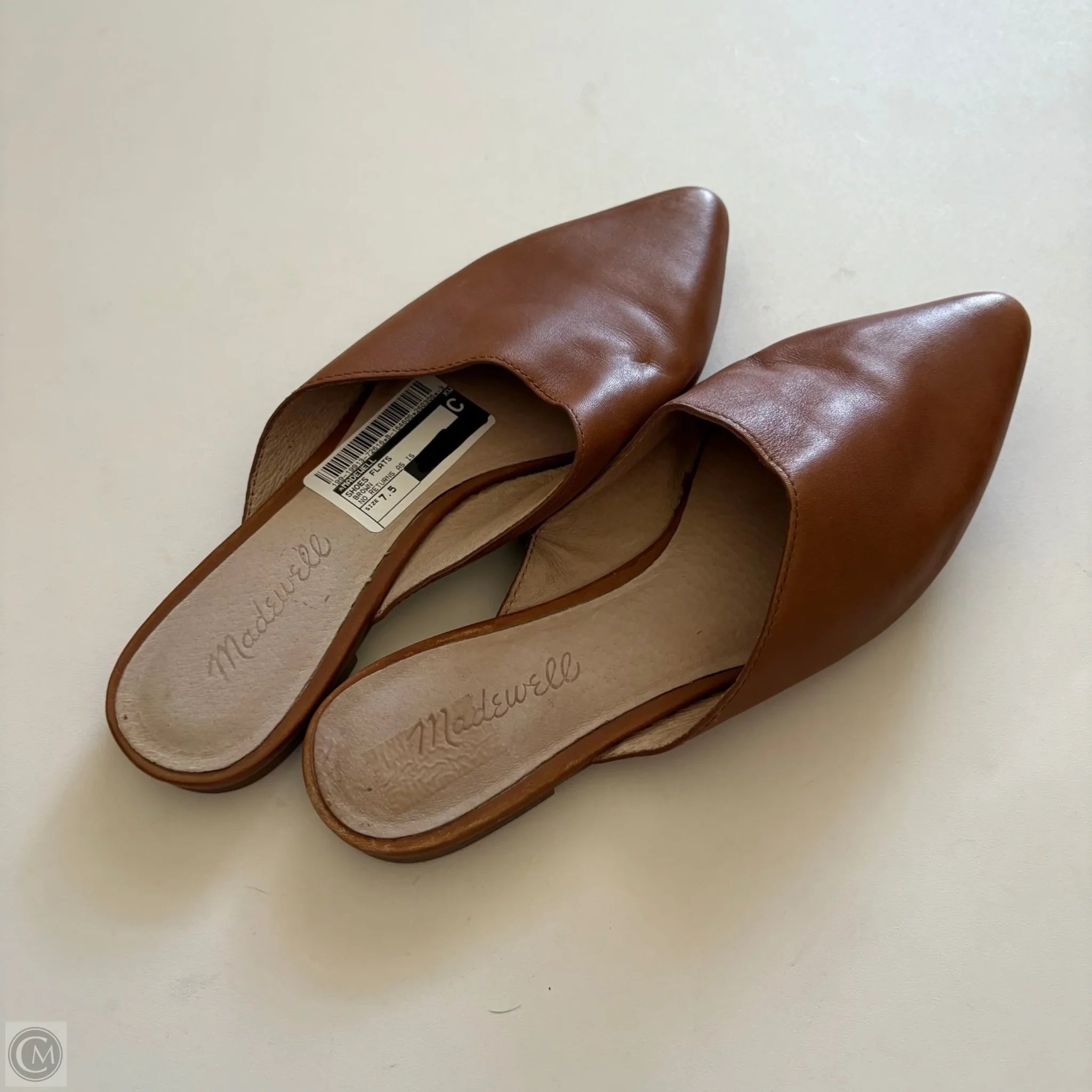 Shoes Flats By Madewell In Brown, Size: 7.5 - Image 2