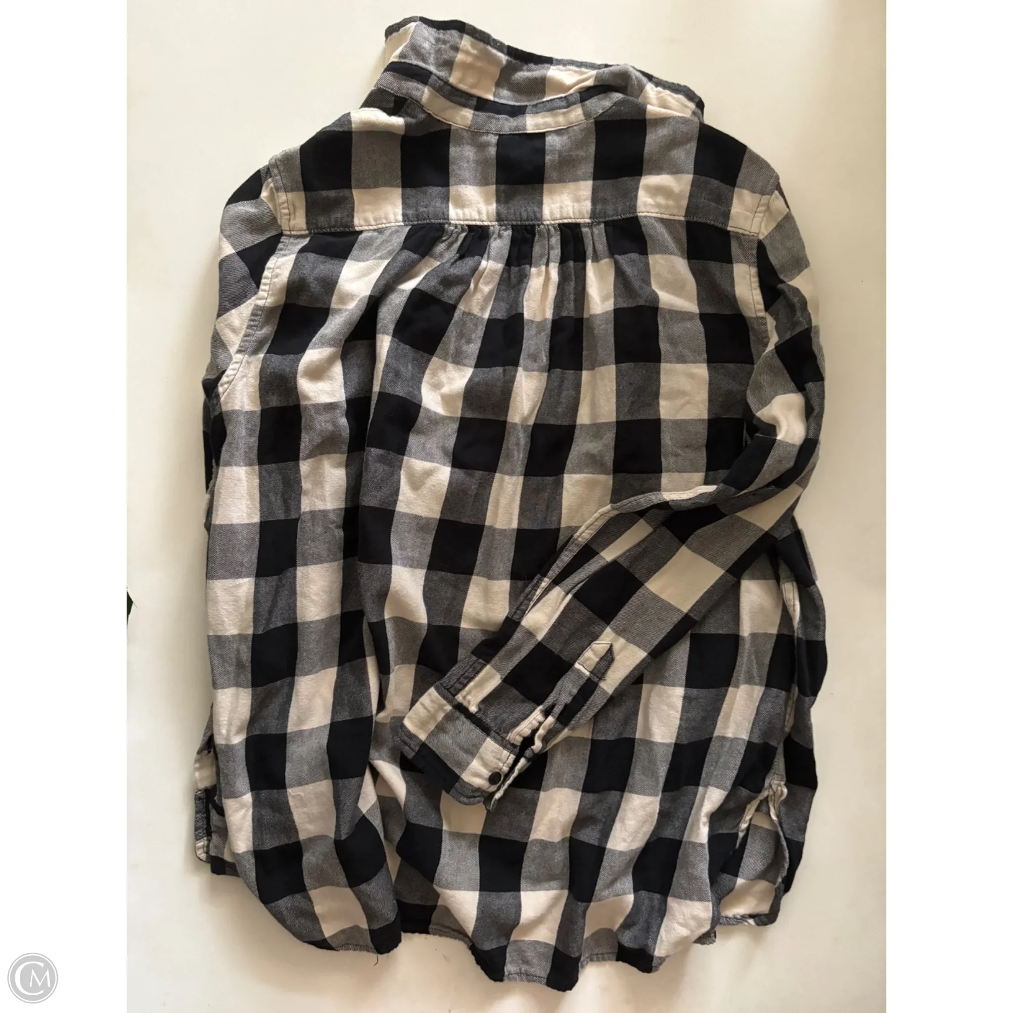 Top Long Sleeve By Denim & Supply By Ralph Lauren In Plaid Pattern, Size: L - Image 2