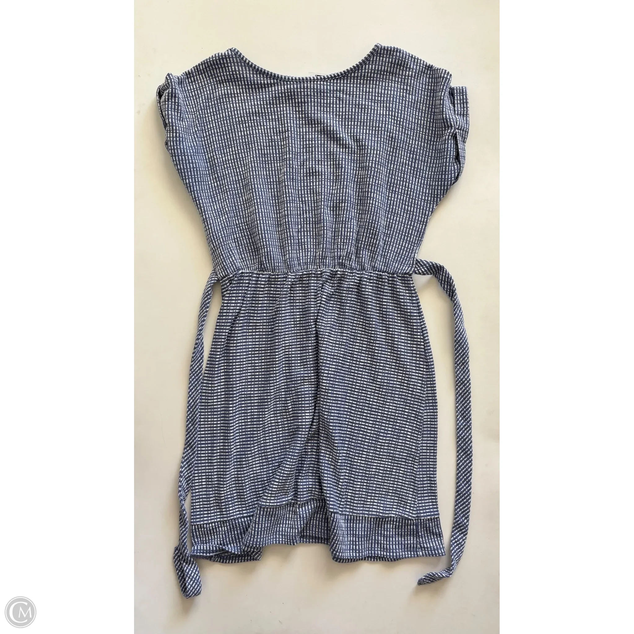 Dress Casual Short By Caution To The Wind In Blue, Size: M - Image 1