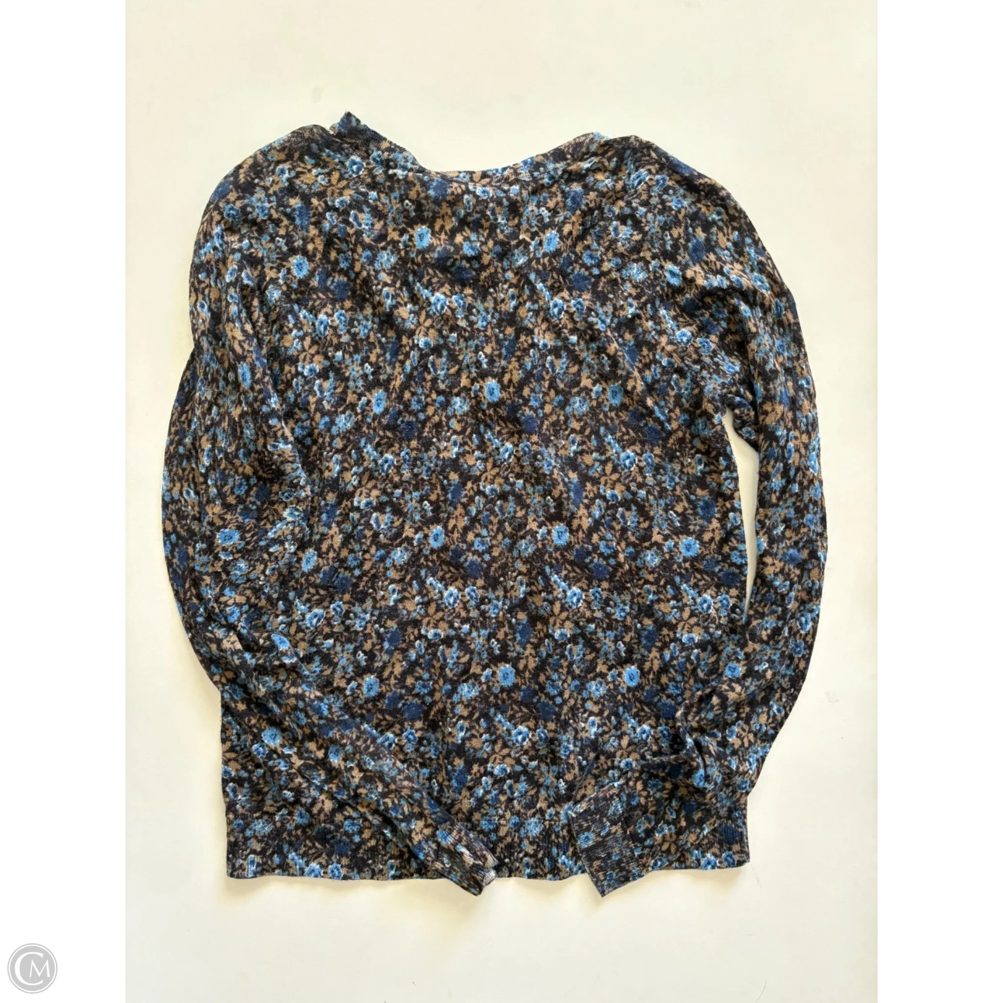 Sweater By Loft In Floral Print, Size: M - Image 2