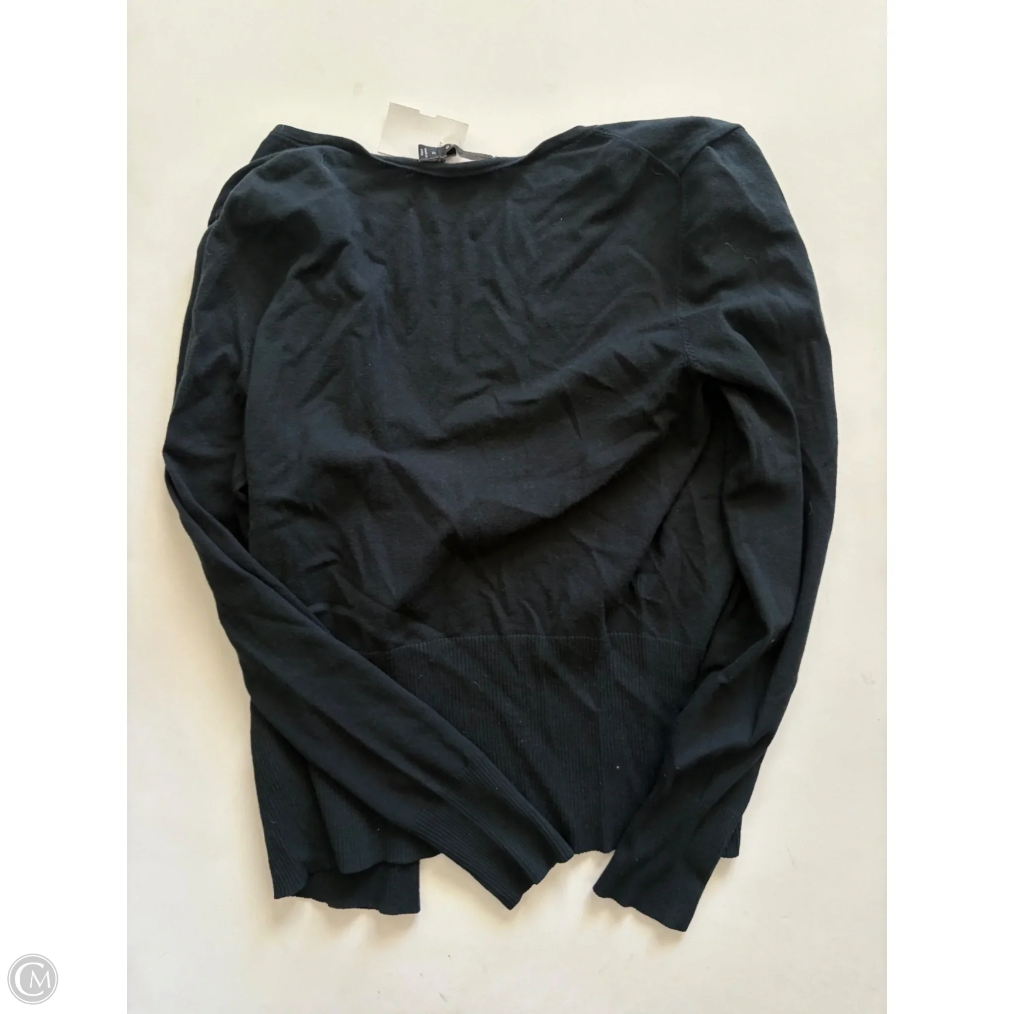 Sweater Cardigan By Limited In Black, Size: M - Image 2