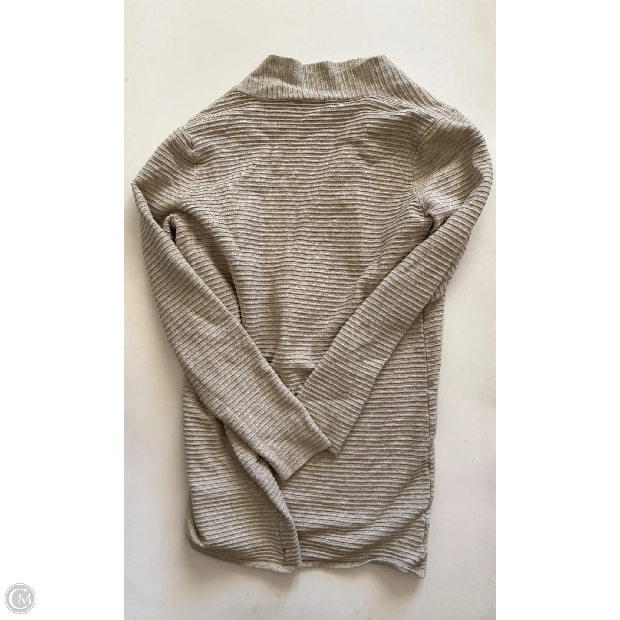Sweater Cardigan By Red In Taupe, Size: L - Image 2