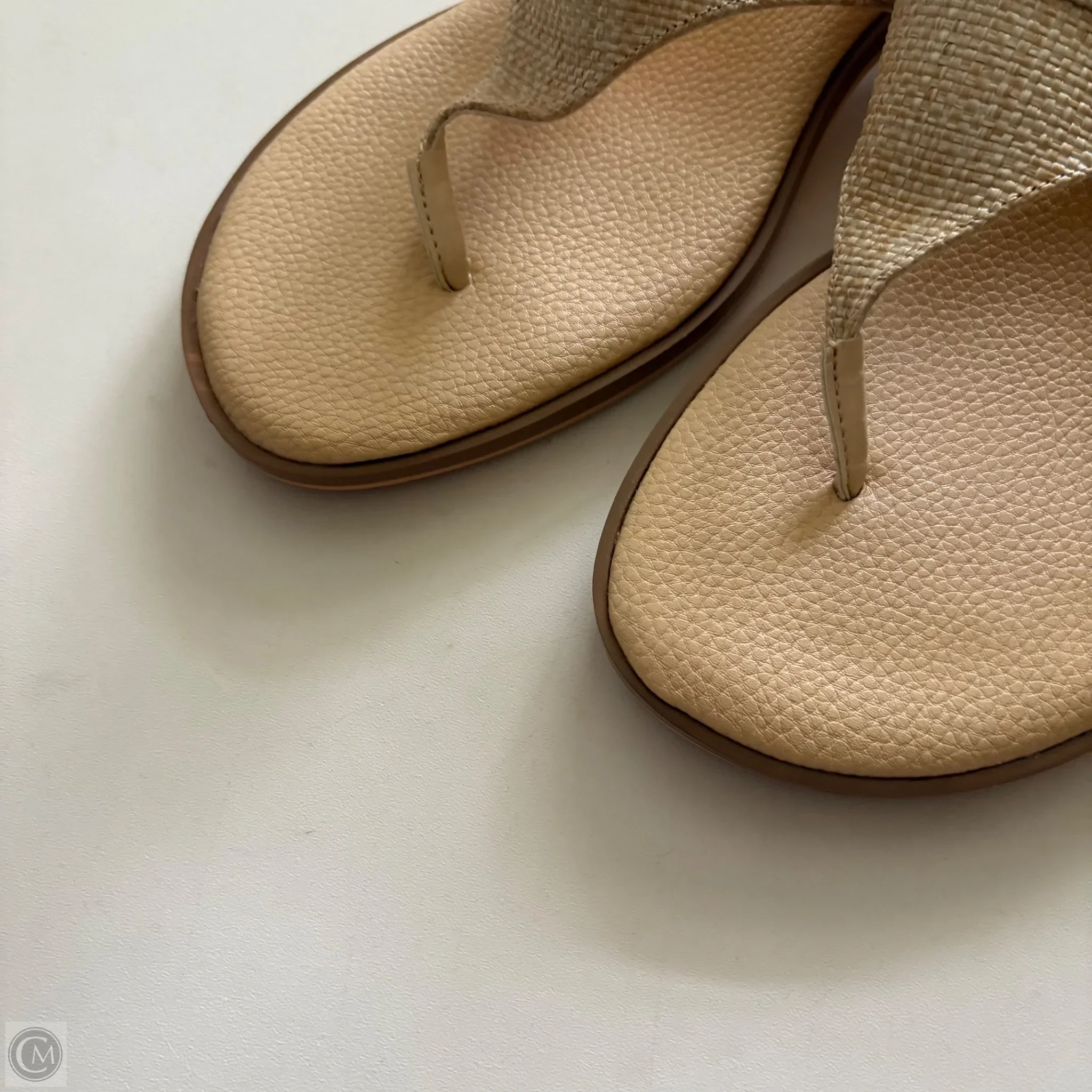 Sandals Heels Block By Anne Klein In Tan, Size: 8.5 - Image 3