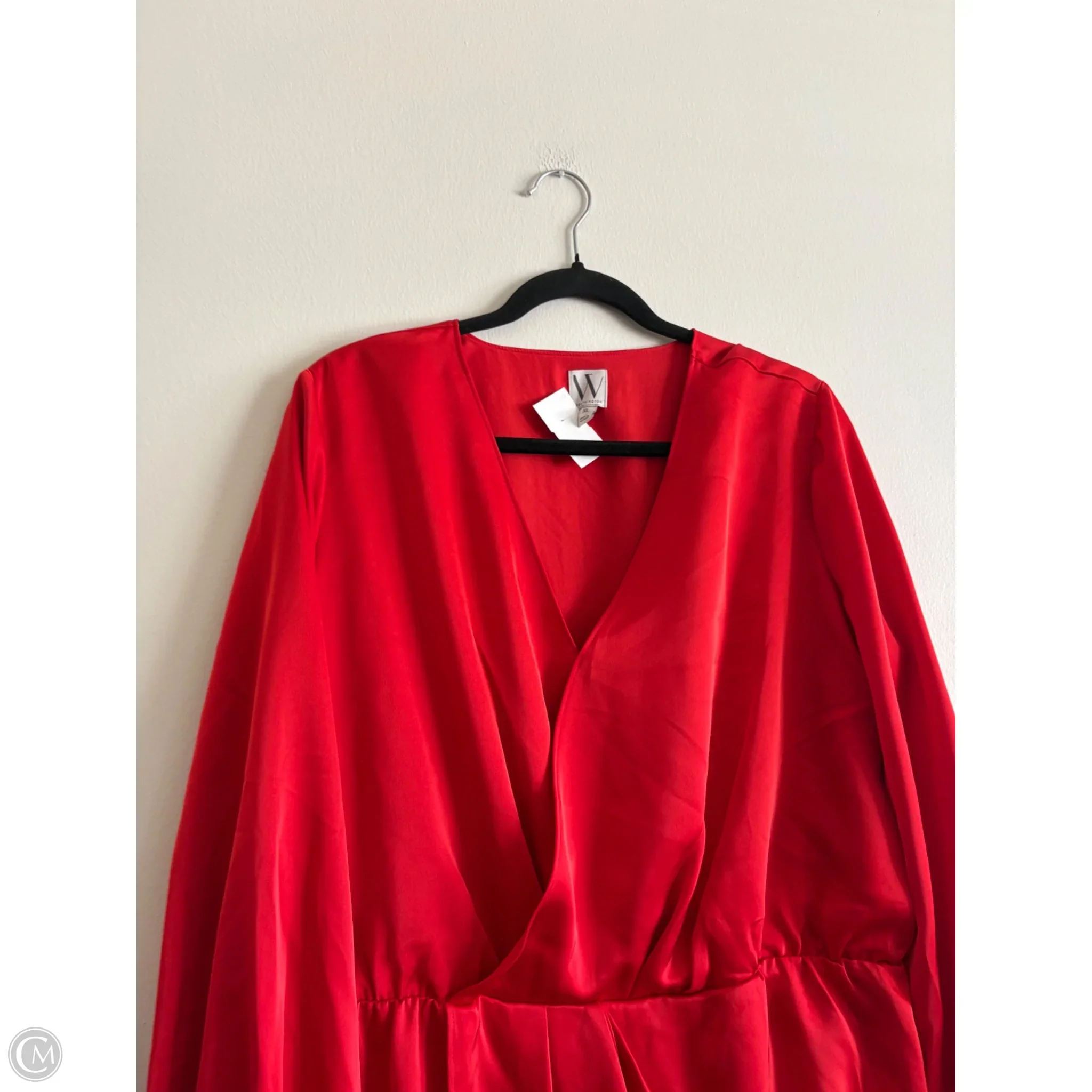 Dress Party Midi By Worthington In Red, Size: Xl - Image 3