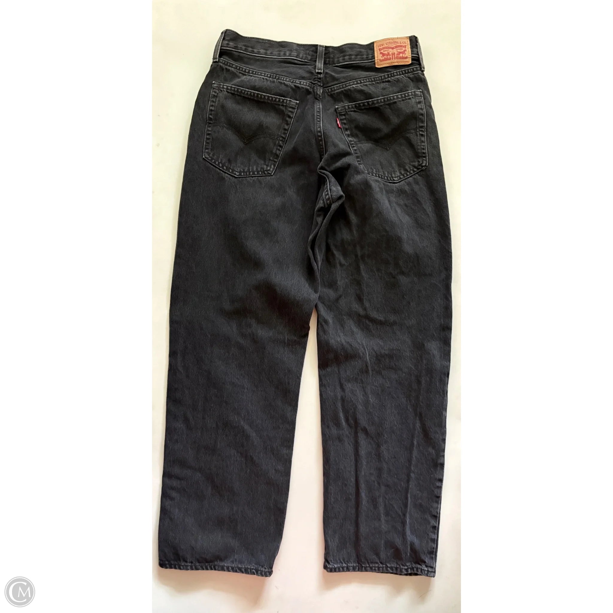 Jeans Wide Leg By Levis In Black, Size: 12 - Image 2