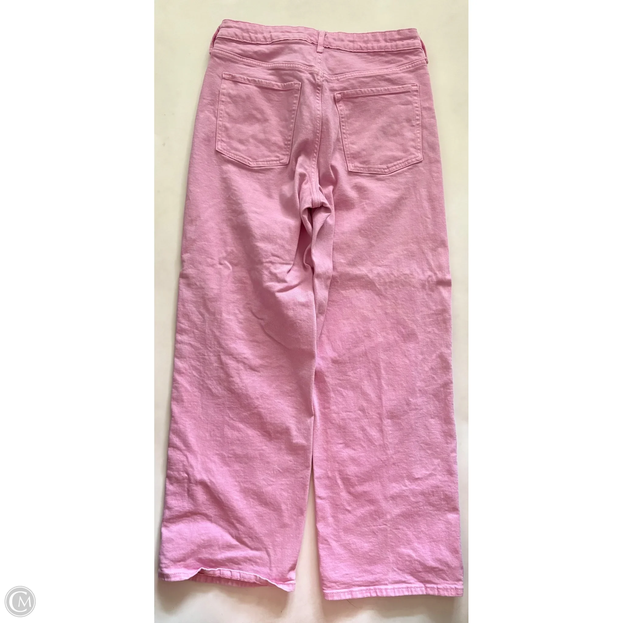 Jeans Wide Leg By Old Navy In Pink, Size: 12 - Image 2