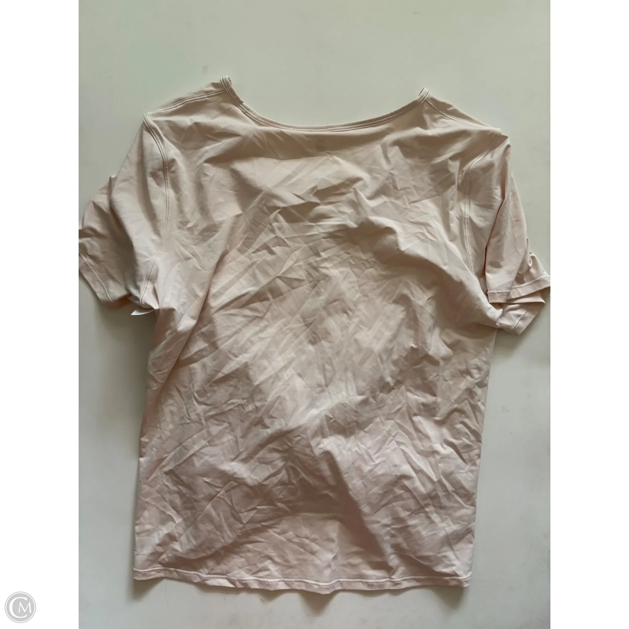 Athletic Top Long Sleeve Crewneck By Lululemon In Cream, Size: Xl - Image 2