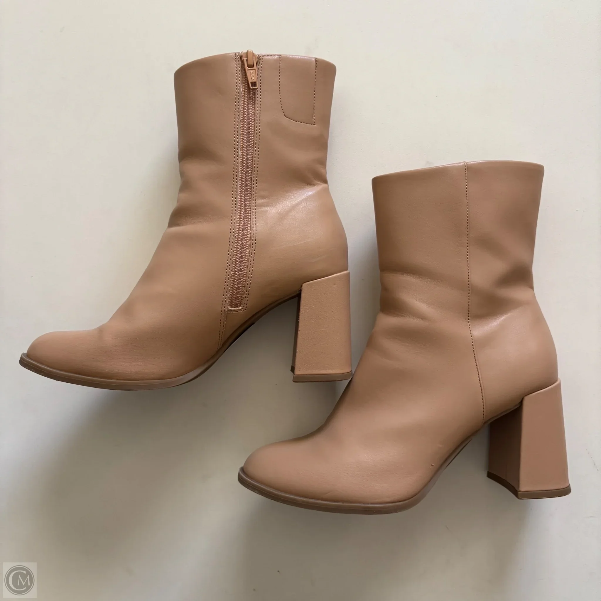 Boots Knee Flats By A New Day In Tan, Size: 7 - Image 1