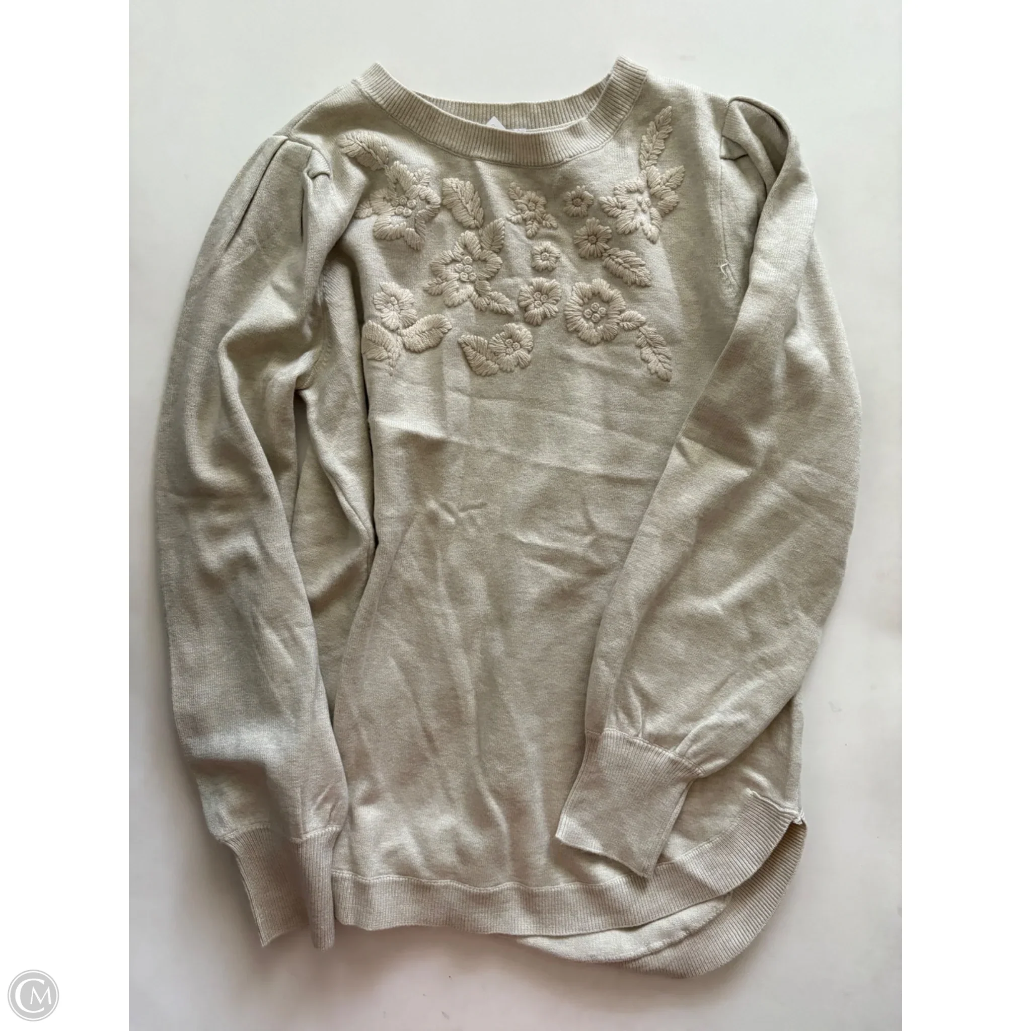 Sweater By Crown And Ivy In Cream, Size: S - Image 1