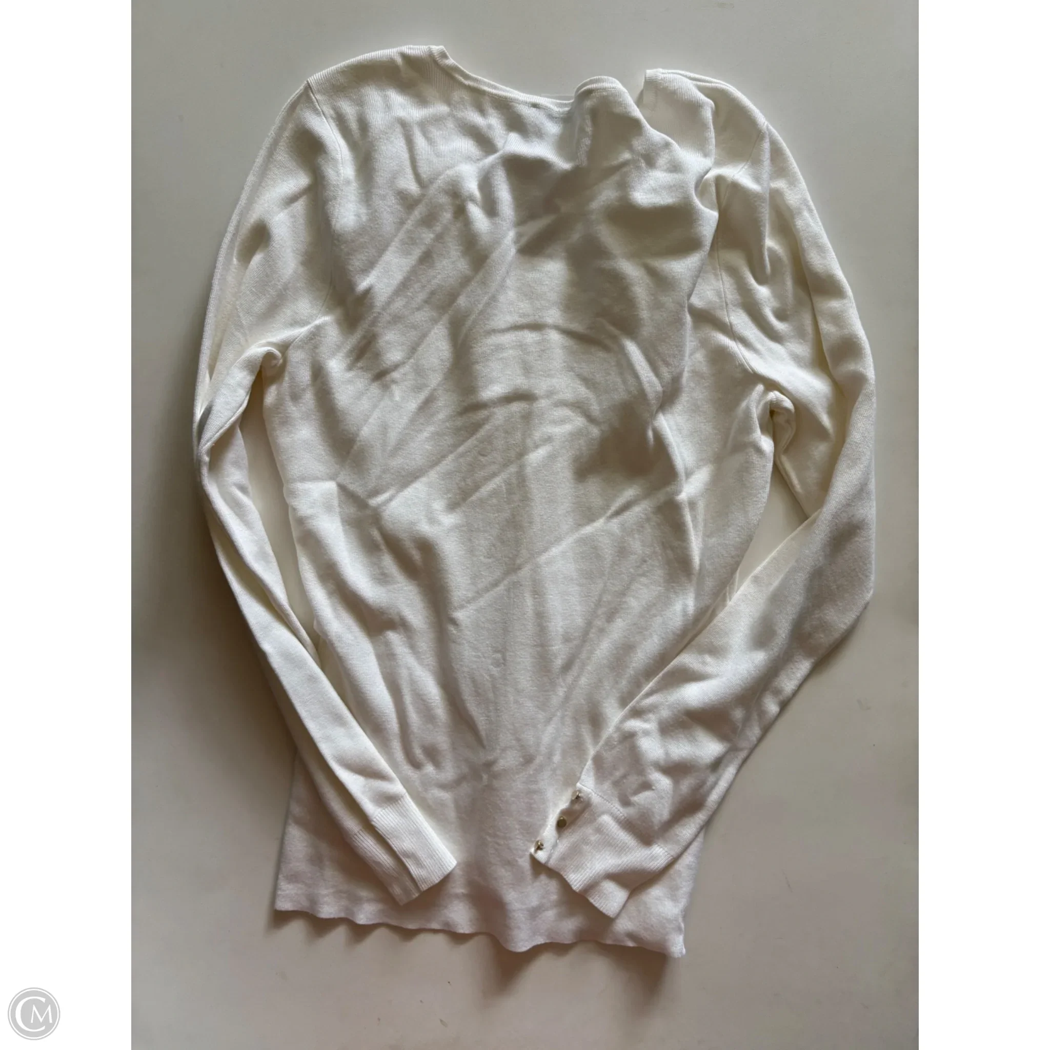 Sweater By White House Black Market In Cream, Size: M - Image 2
