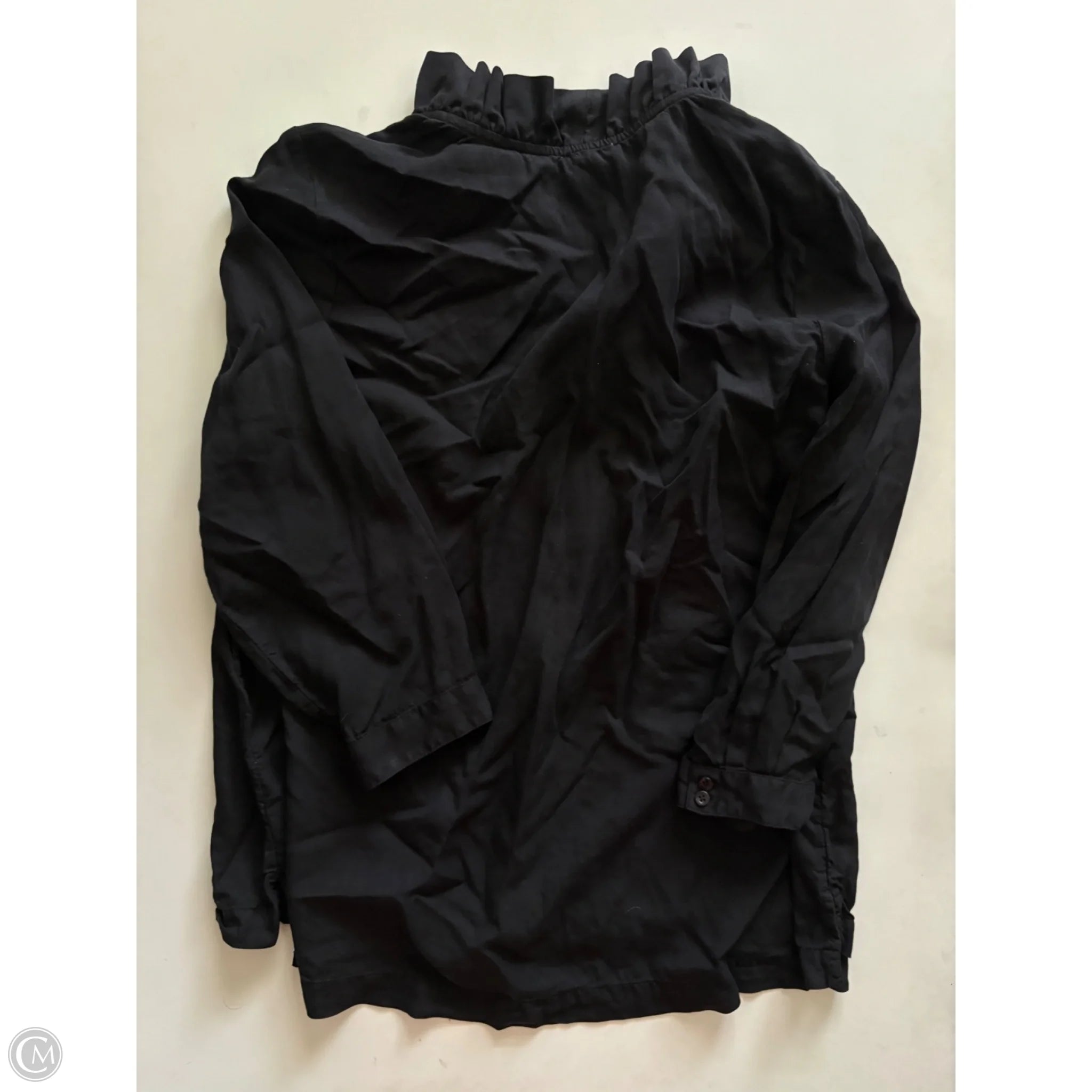Top Long Sleeve By Crown And Ivy In Black, Size: M - Image 2
