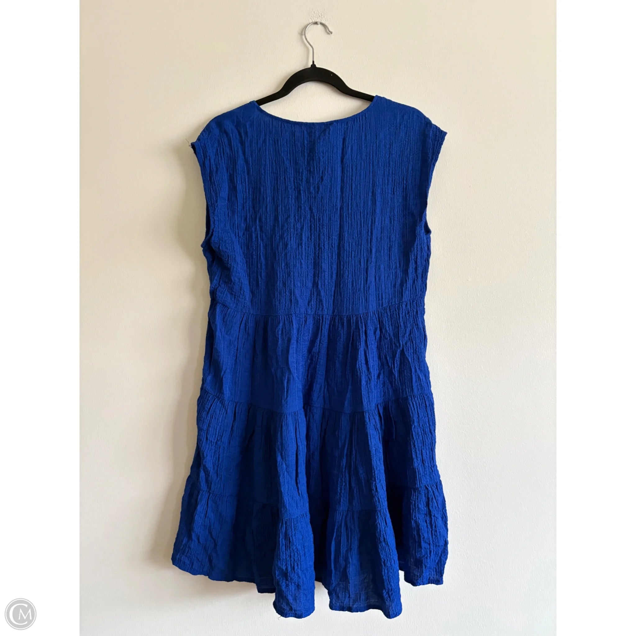 Dress Casual Midi By Knox Rose In Blue, Size: S - Image 2