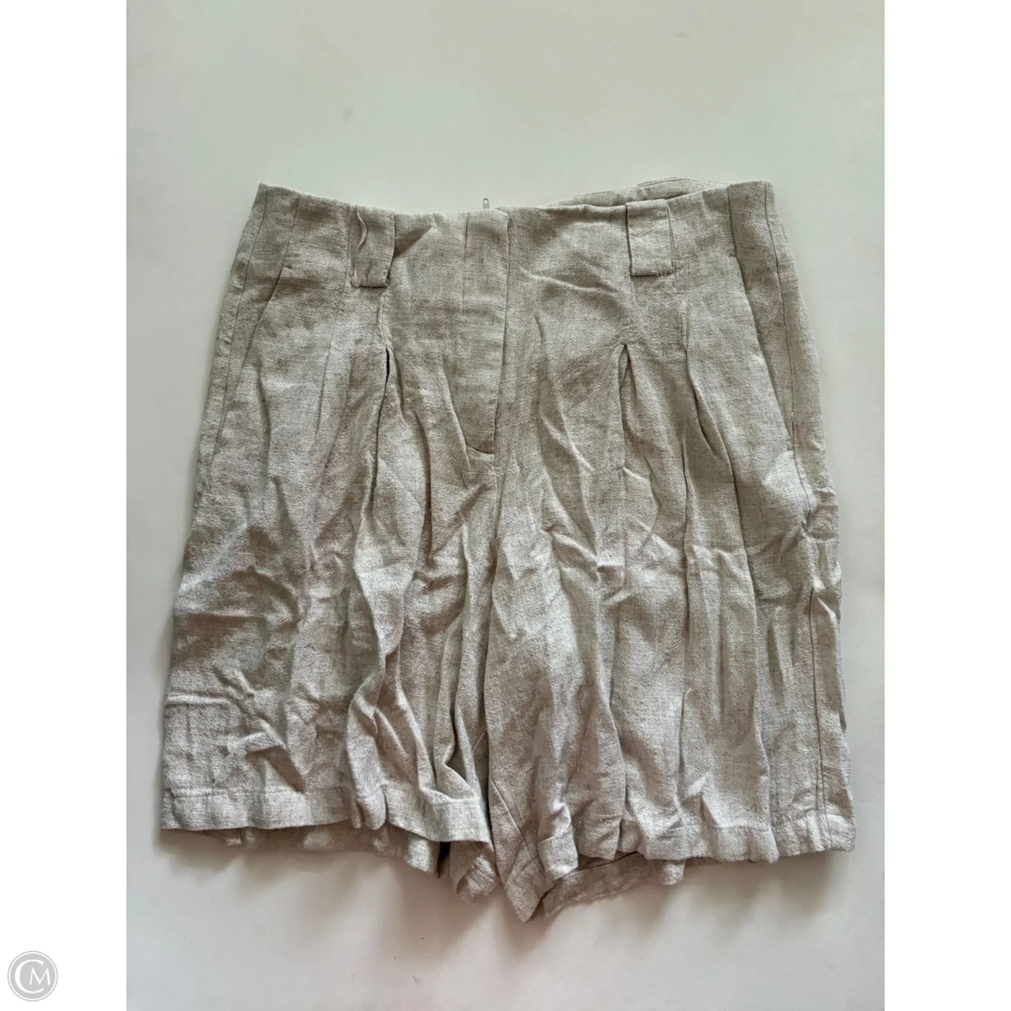 Shorts By Simply Vera In Cream, Size: 12 - Image 1