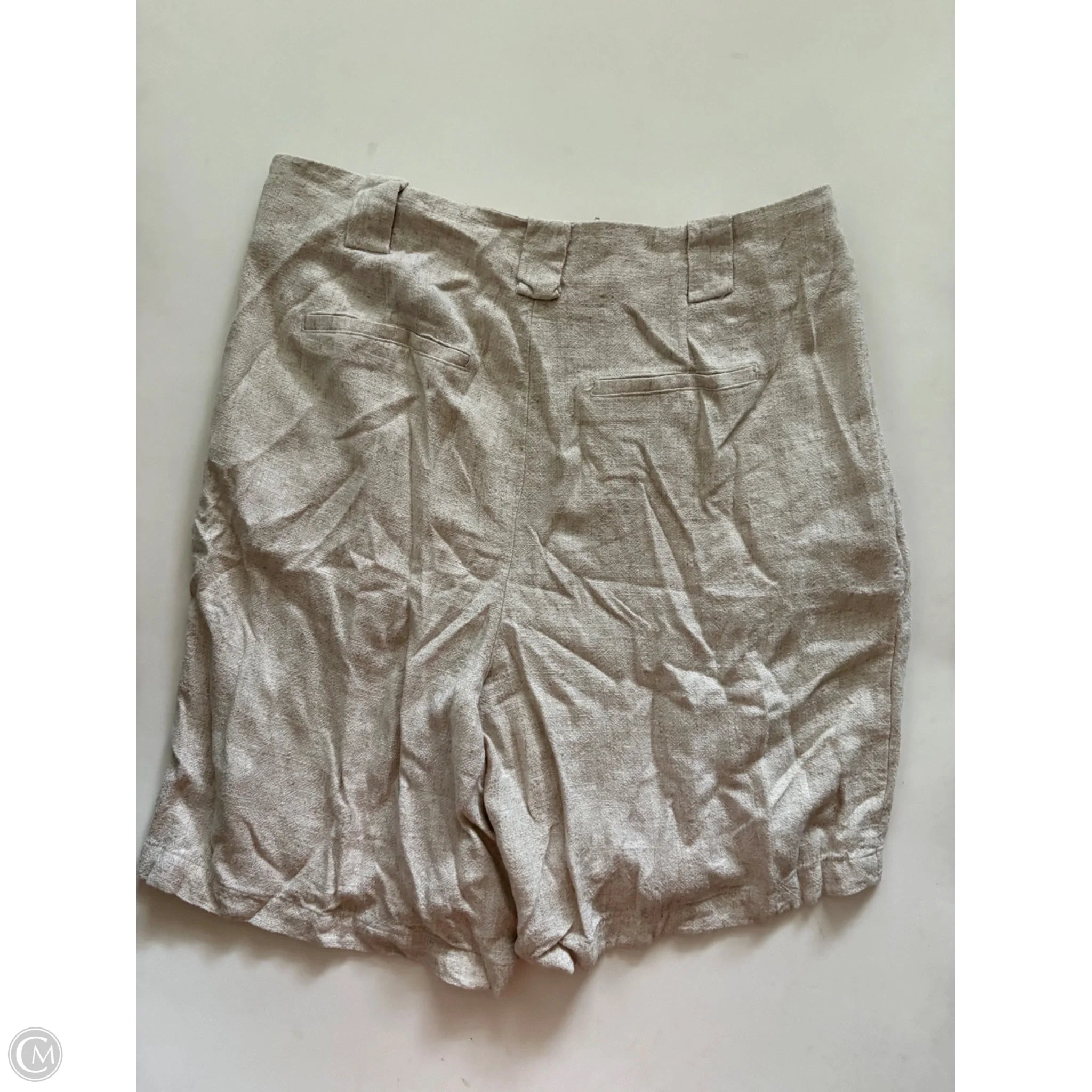 Shorts By Simply Vera In Cream, Size: 12 - Image 2
