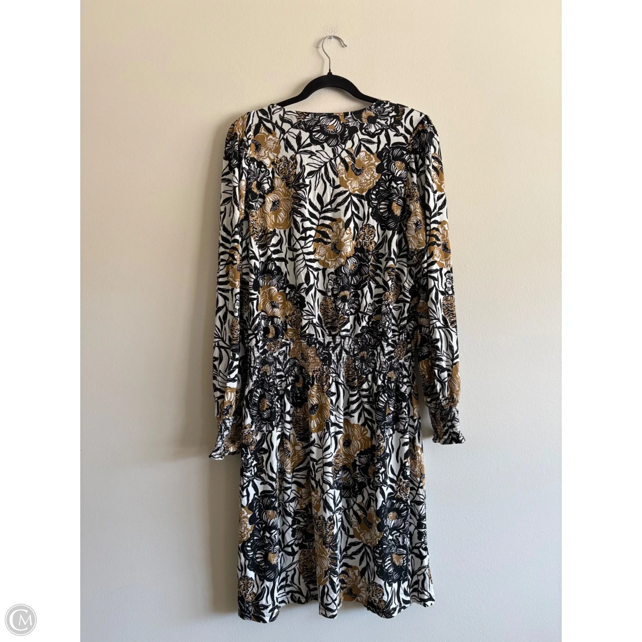 Dress Designer By Lilly Pulitzer In Black & Brown, Size: Xl - Image 2