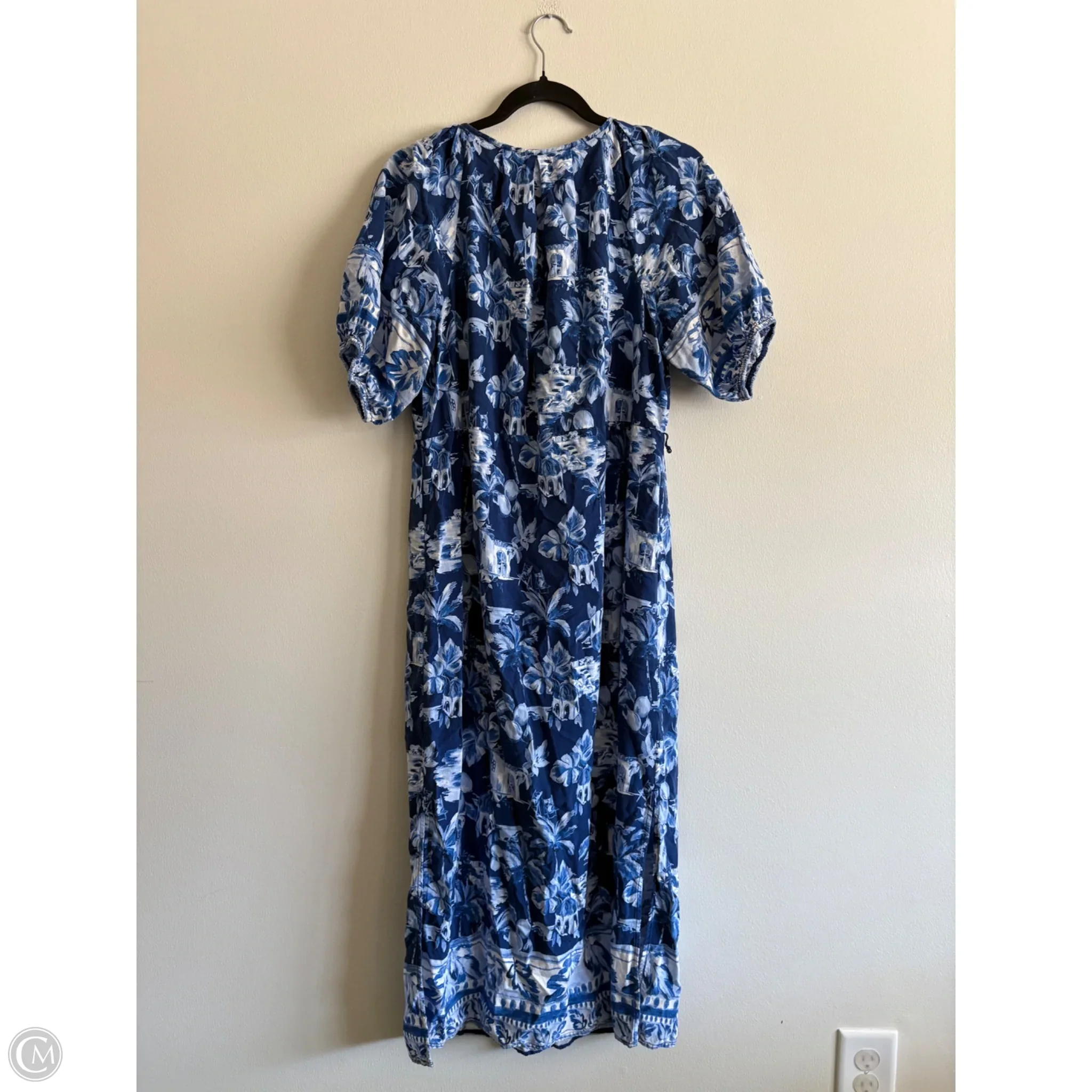 Dress Casual Maxi By Loft In Blue, Size: L - Image 2