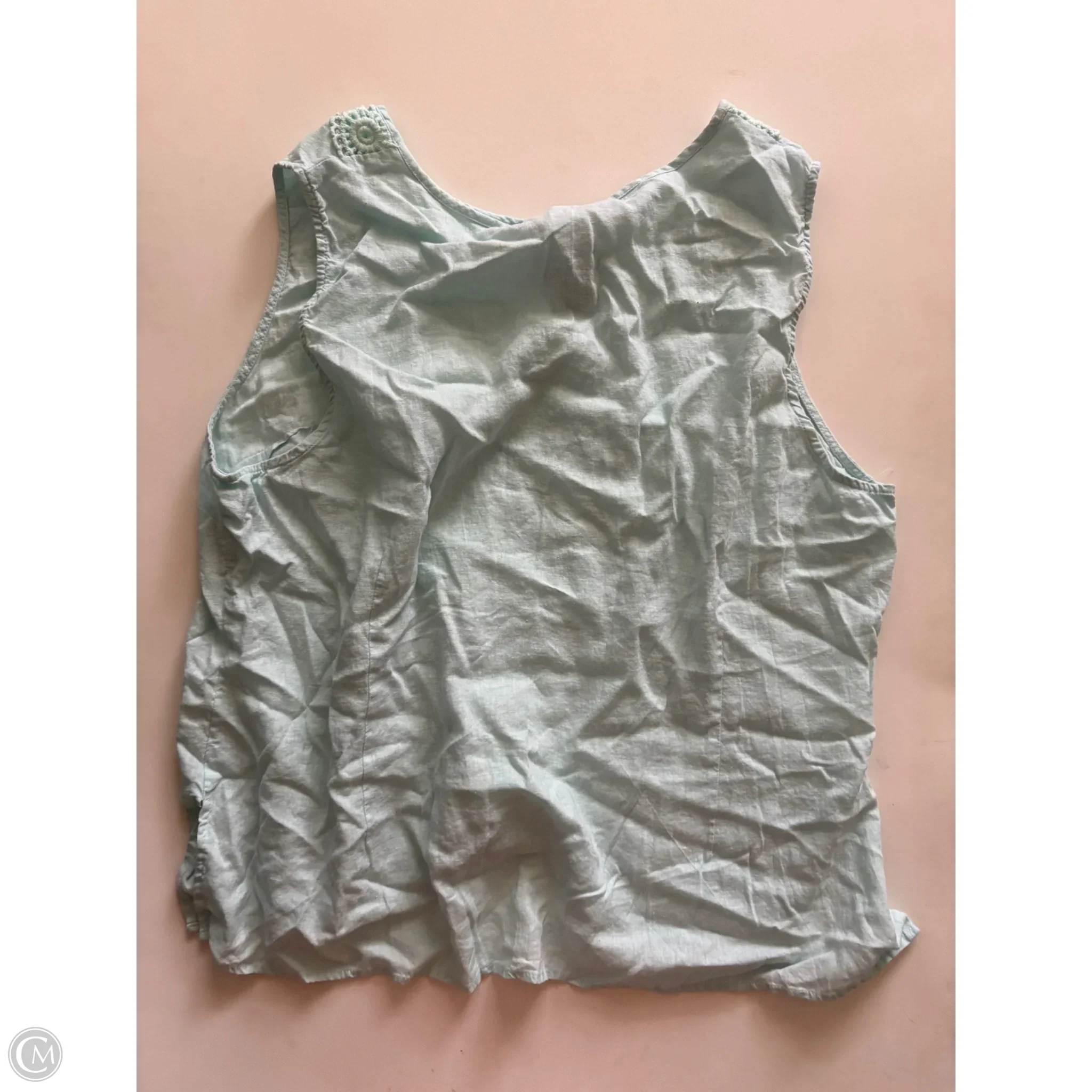 Top Sleeveless By Cynthia Rowley In Blue, Size: 2x - Image 2