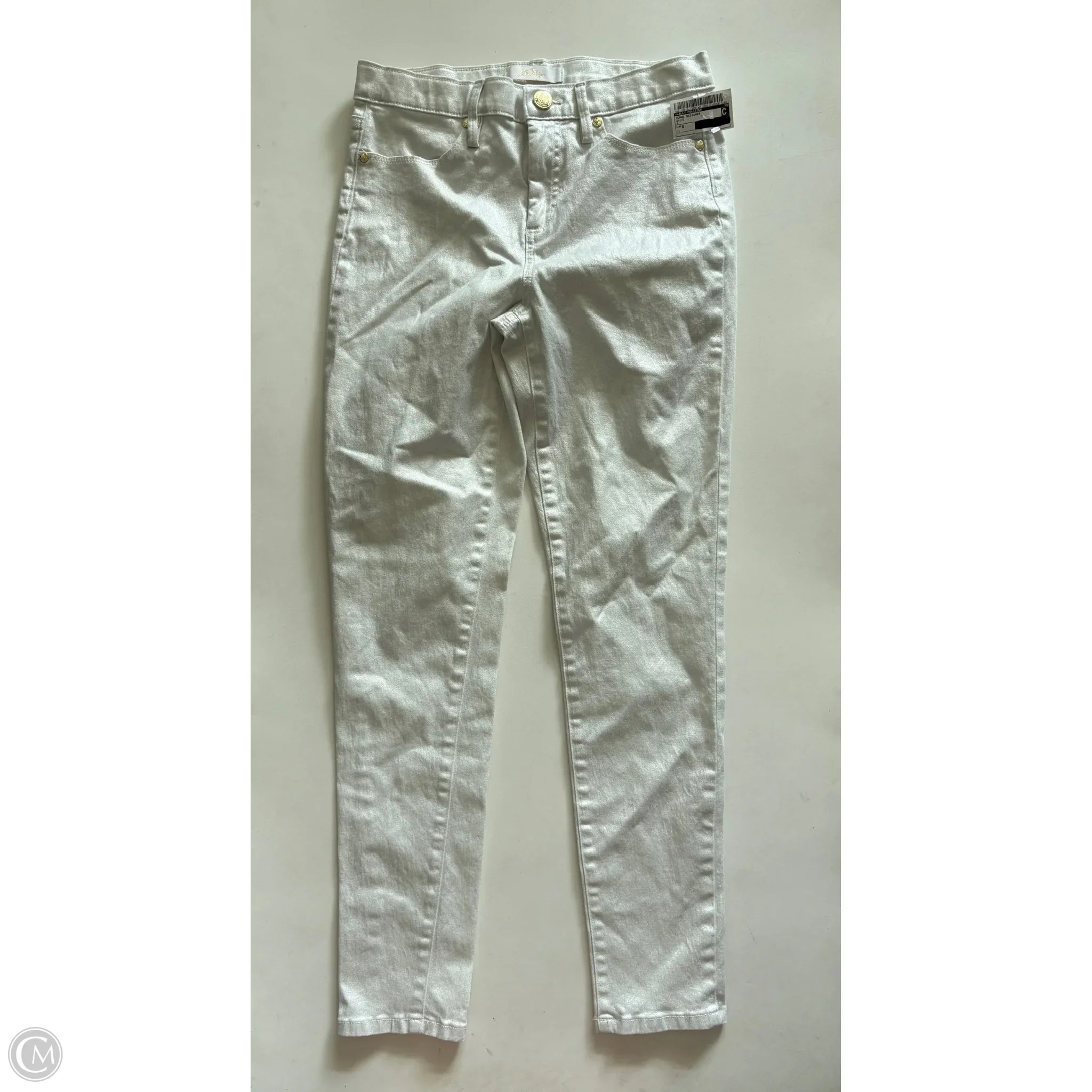 Jeans Designer By Lilly Pulitzer In White, Size: 6 - Image 1