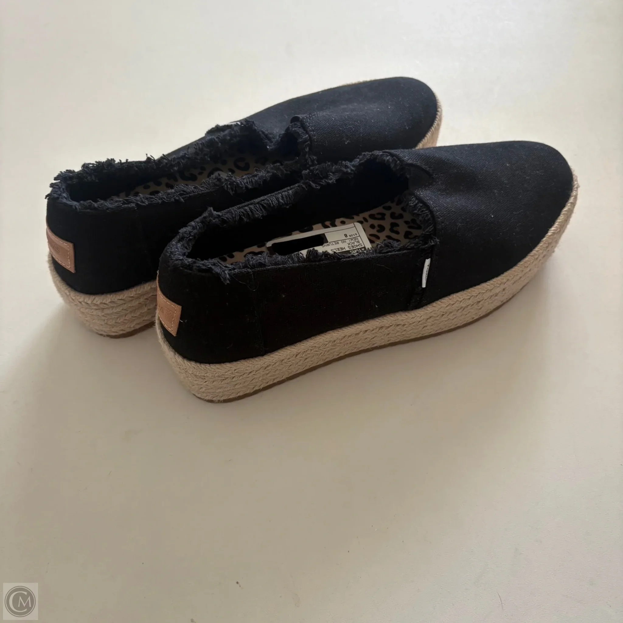 Shoes Heels Block By Toms In Black, Size: 8 - Image 2