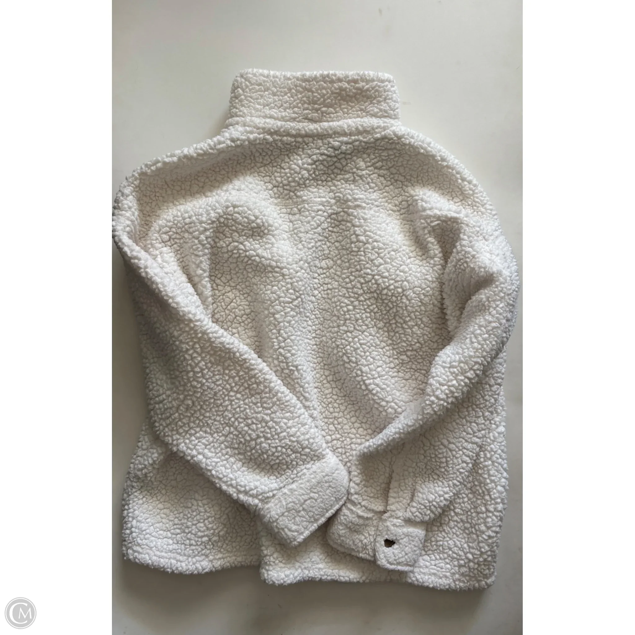Jacket Faux Fur & Sherpa By 32 Degrees In Cream, Size: M - Image 2