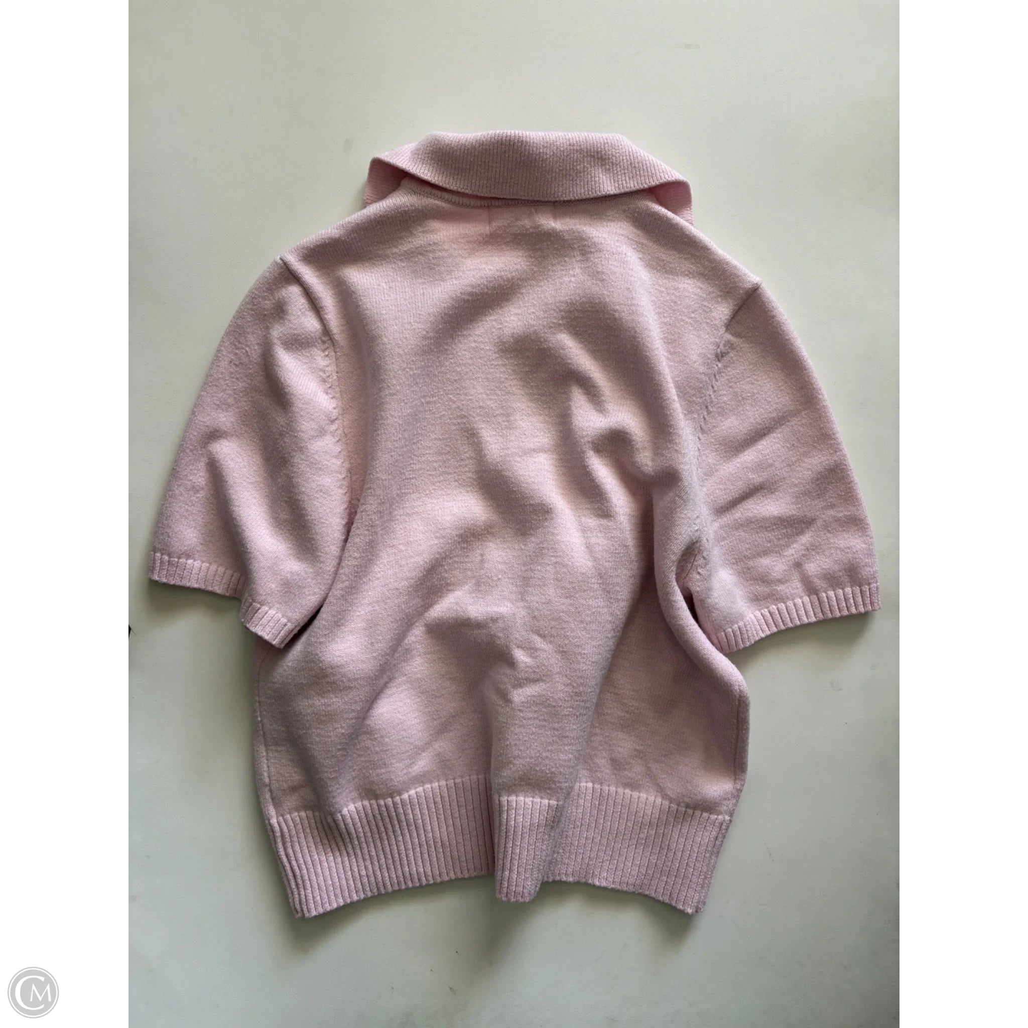 Sweater Short Sleeve By Marled In Pink, Size: M - Image 2