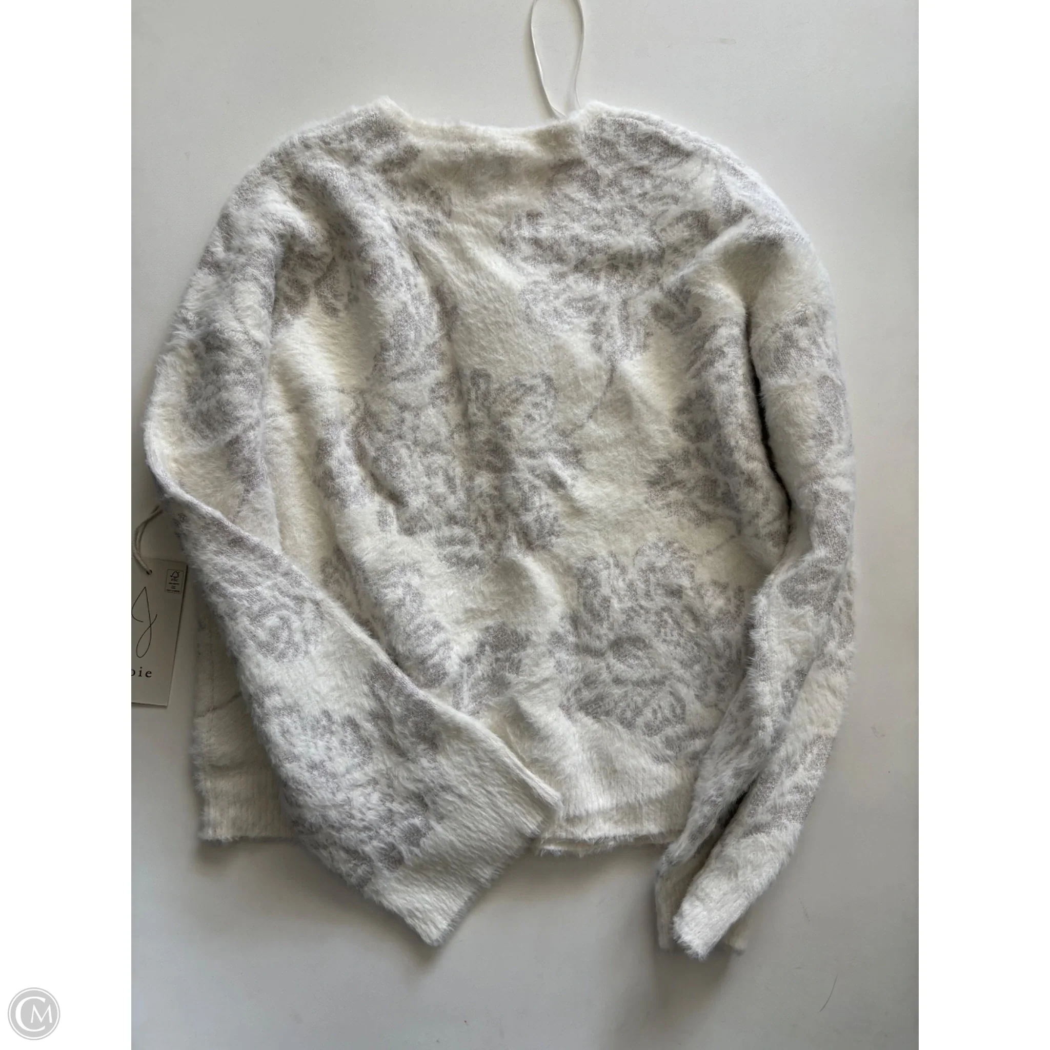 Sweater By Joie In Cream & Silver, Size: S - Image 2