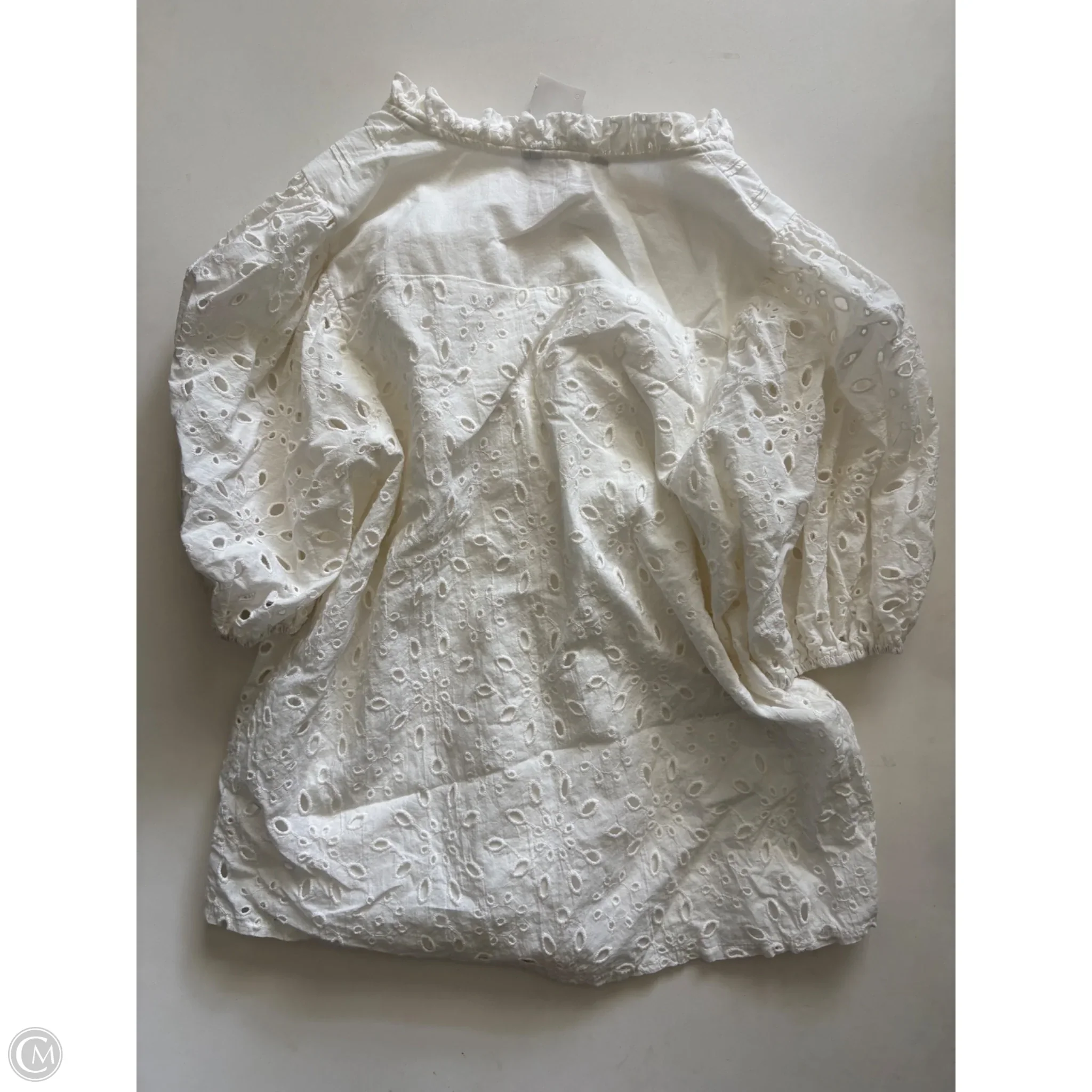 Top Short Sleeve By Prettygarden In White, Size: S - Image 2