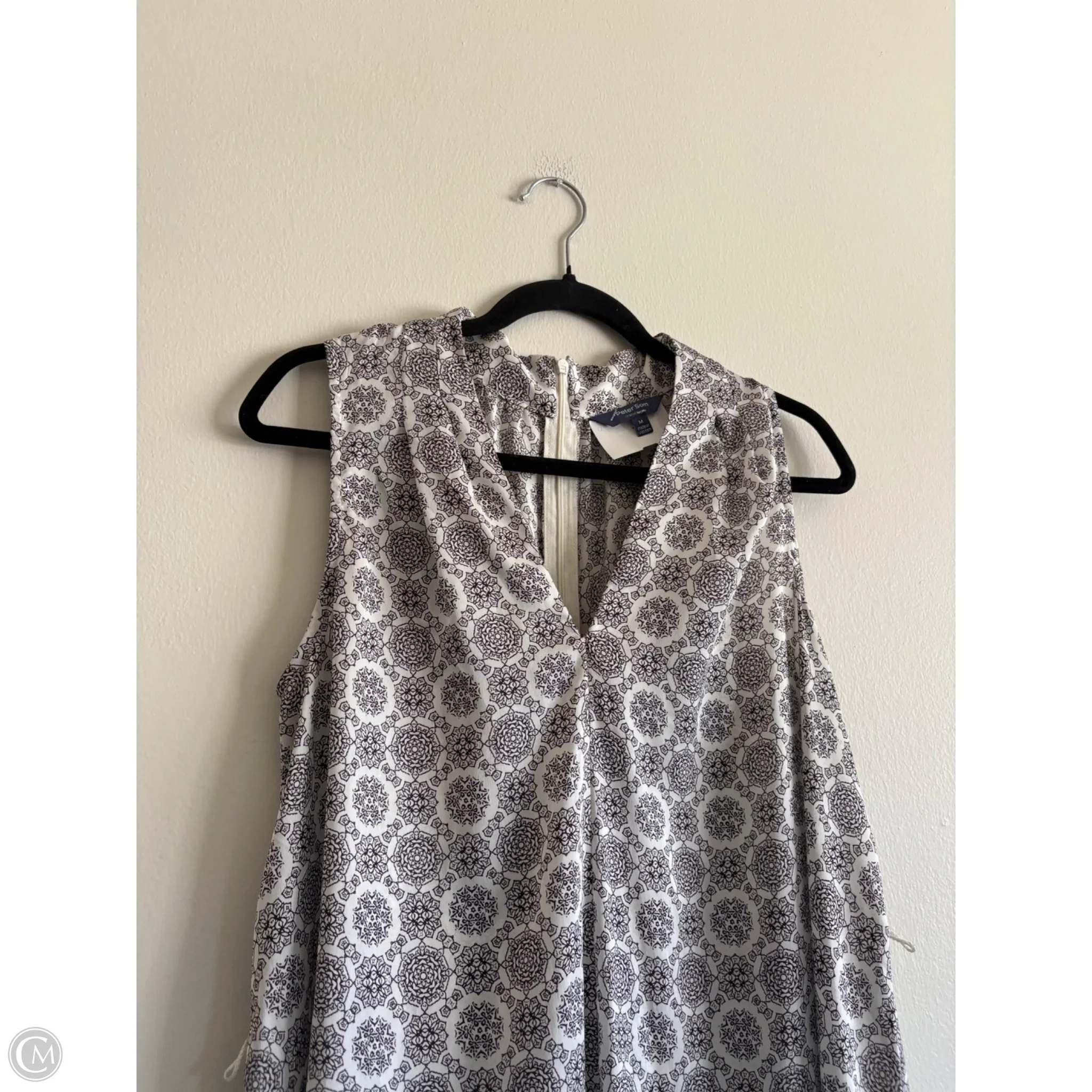 Dress Casual Midi By Peter Som In Black & White, Size: M - Image 3