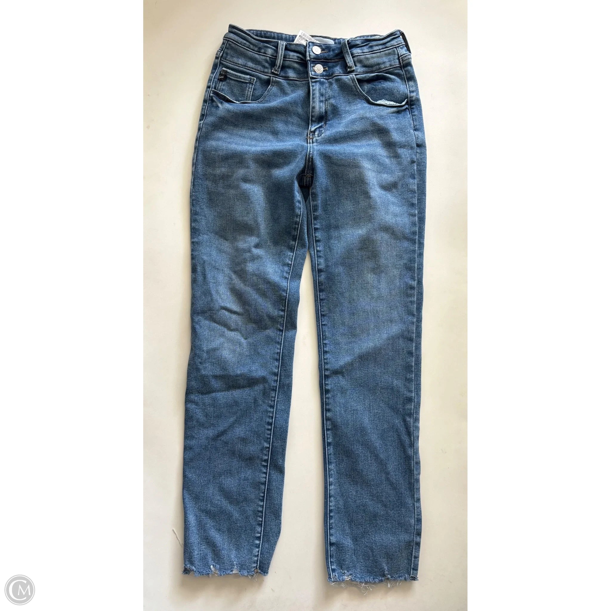 Jeans Straight By Kancan In Blue, Size: 4 - Image 1